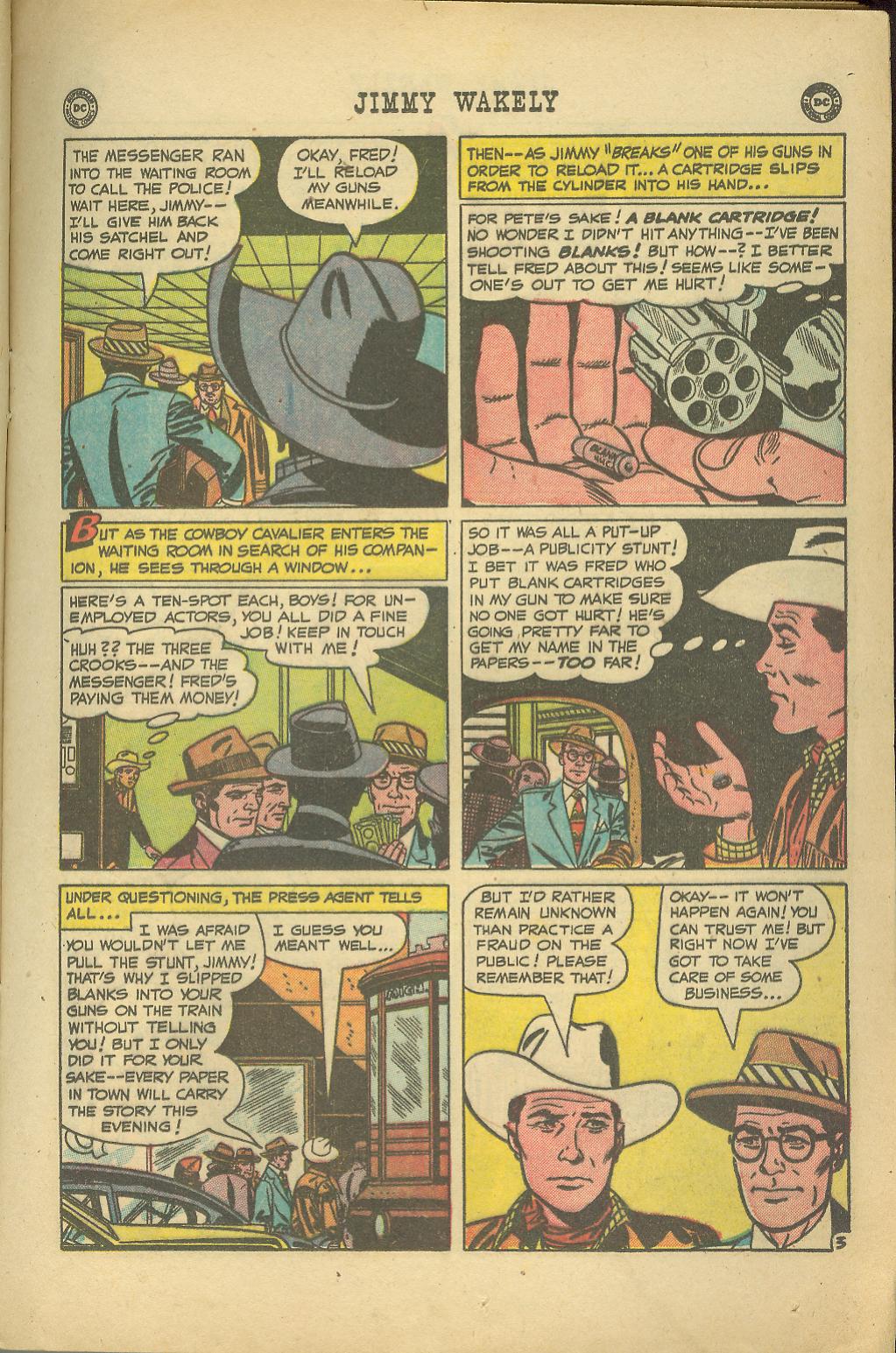 Read online Jimmy Wakely comic -  Issue #8 - 19