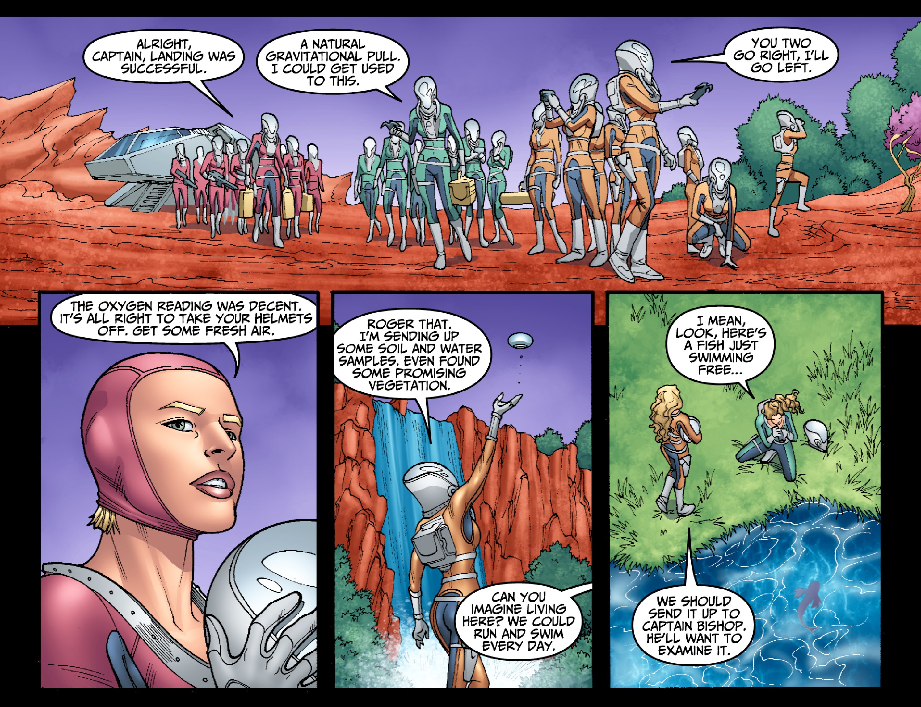 Read online Beyond The Fringe comic -  Issue #5B - 14