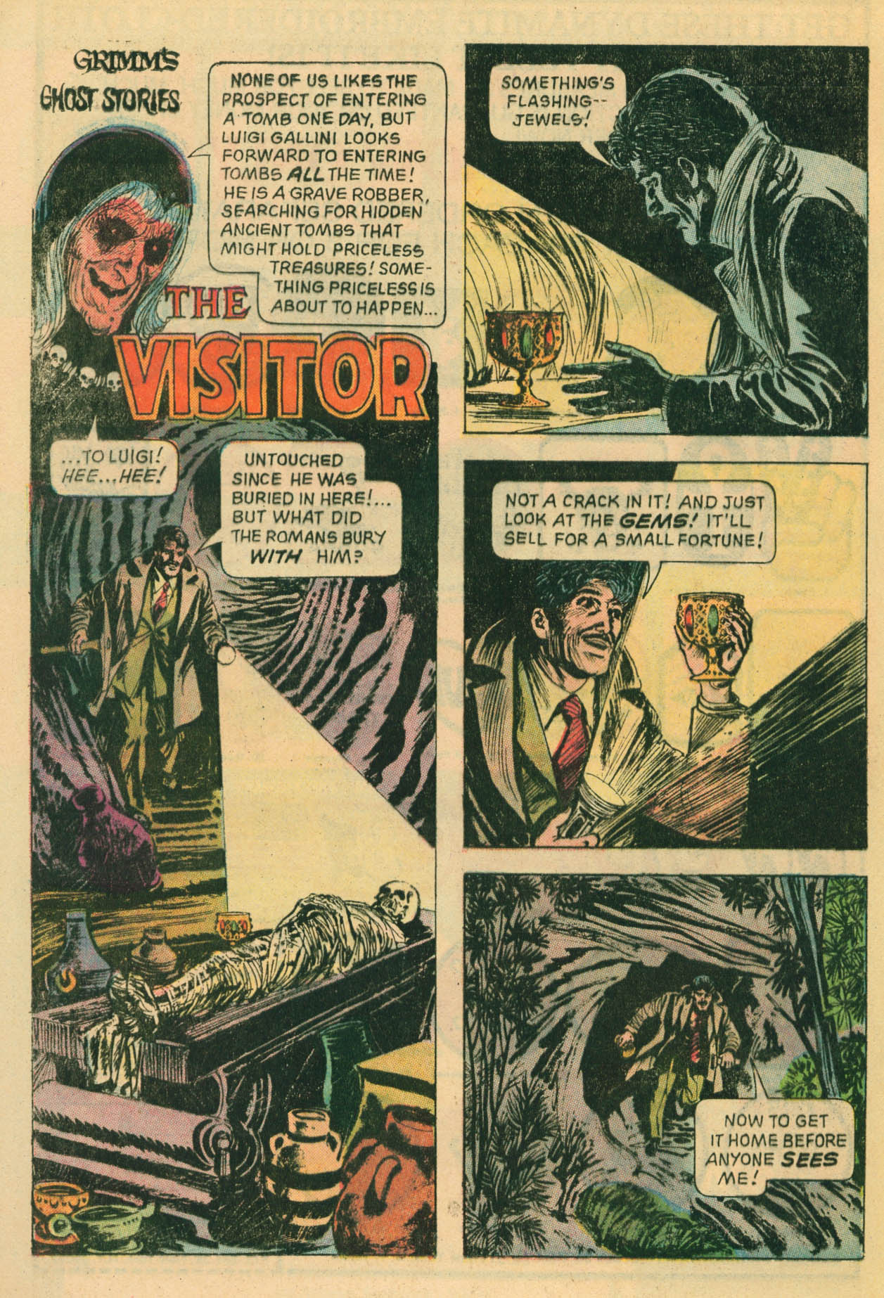 Read online Grimm's Ghost Stories comic -  Issue #14 - 15