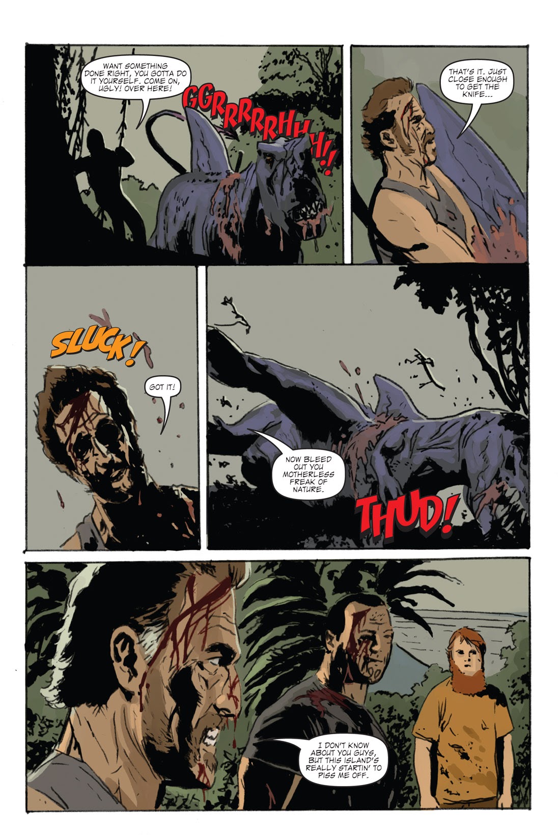 Read online X Isle comic -  Issue #4 - 8