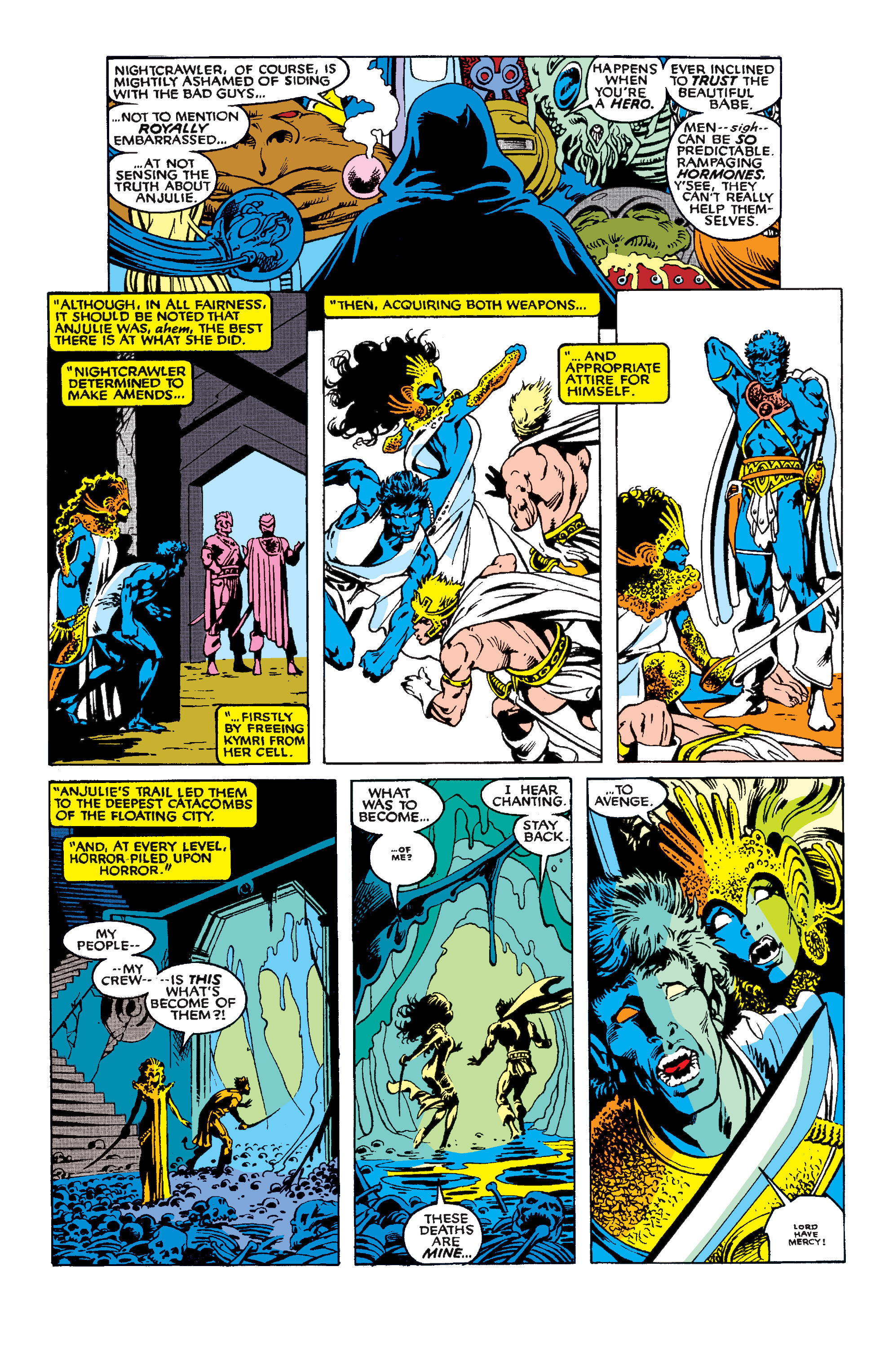Read online Excalibur (1988) comic -  Issue #16 - 18