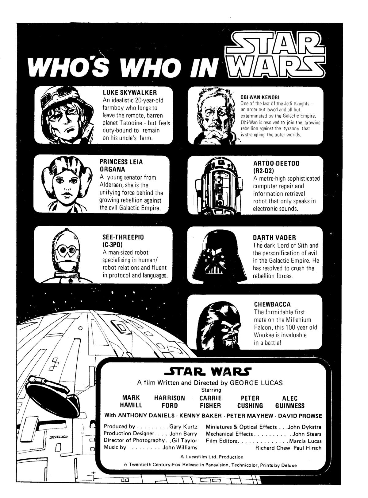 Read online Star Wars Weekly comic -  Issue #6 - 2