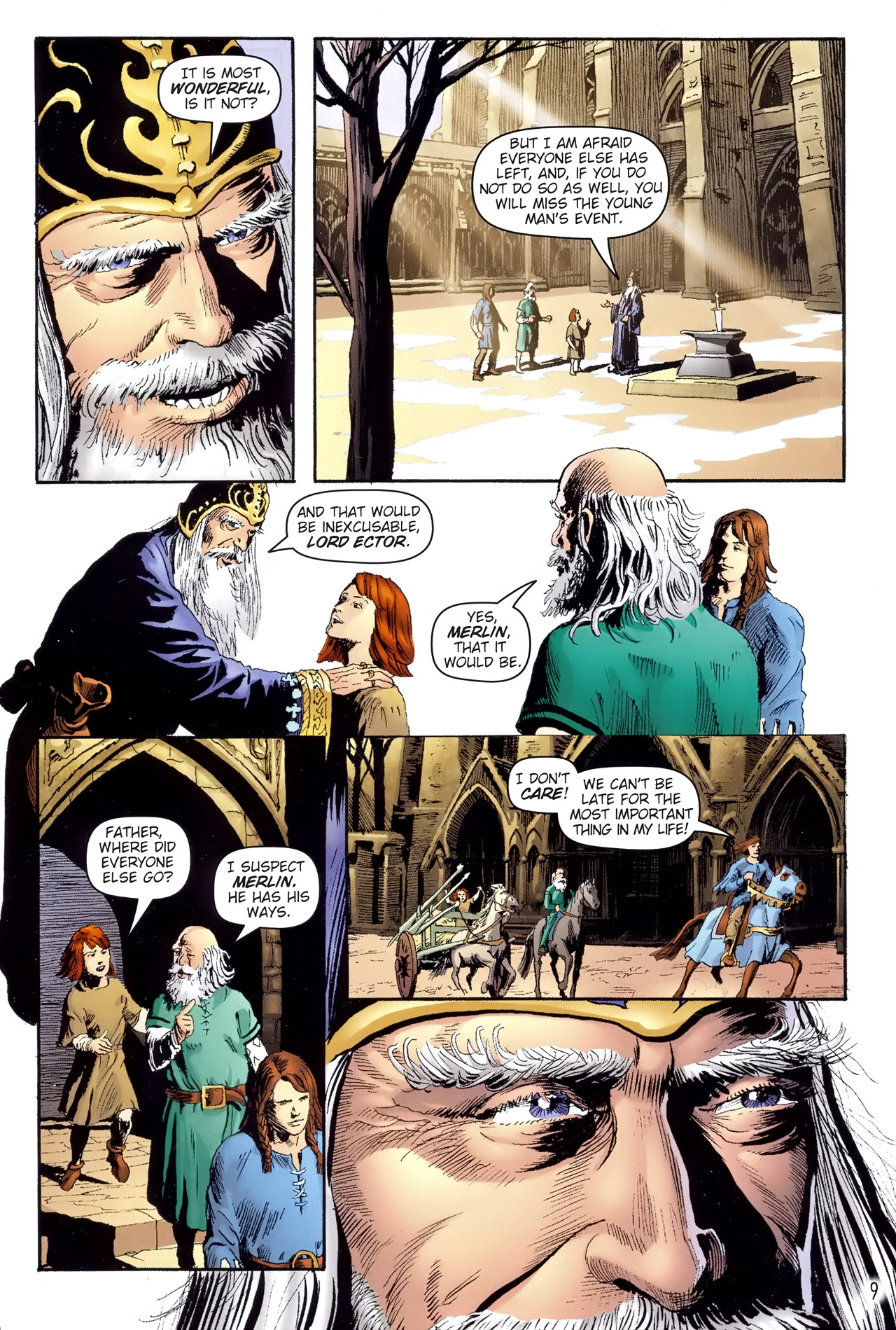 Read online King Arthur - Excalibur Unsheated comic -  Issue # Full - 9