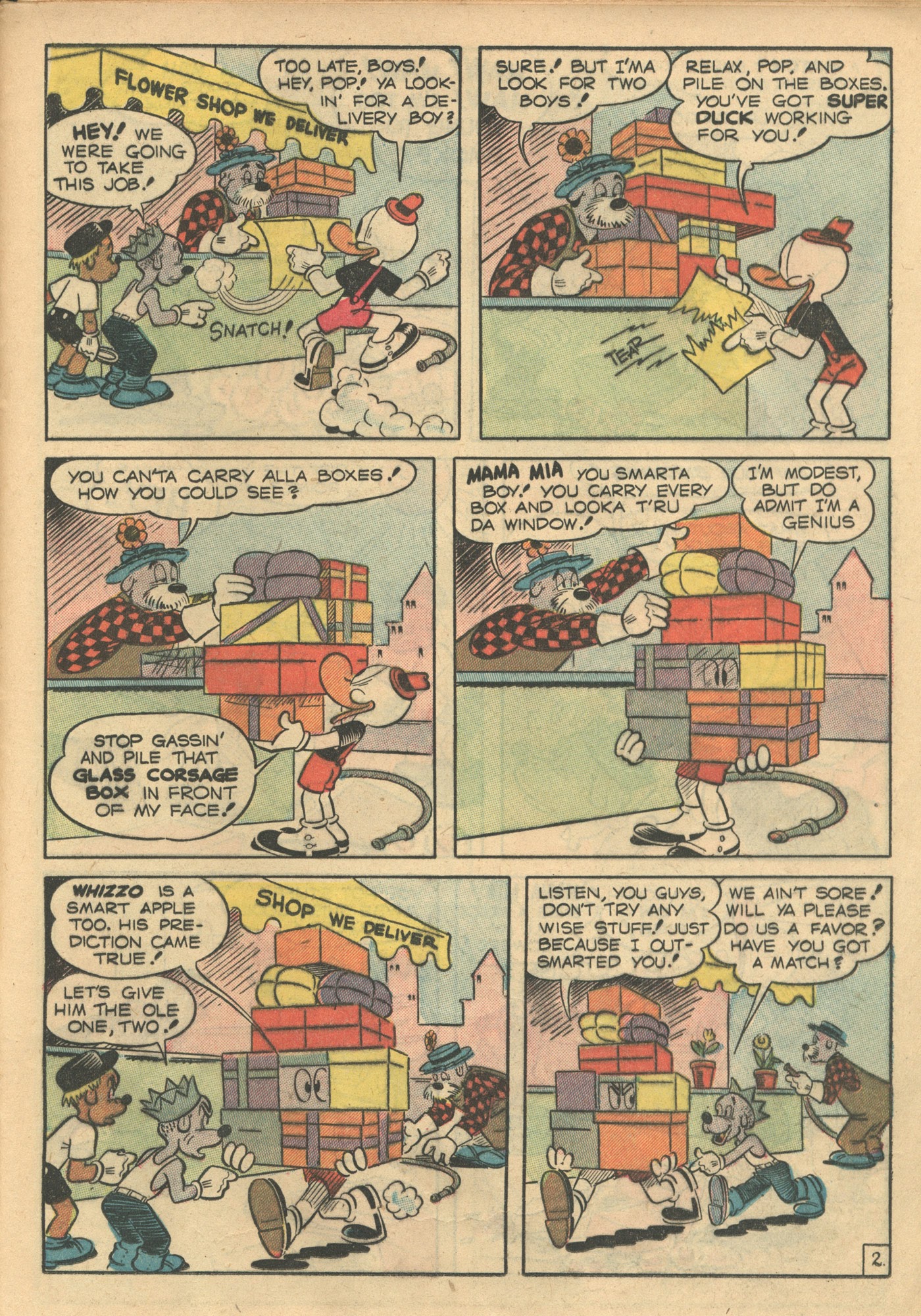 Read online Super Duck Comics comic -  Issue #32 - 35