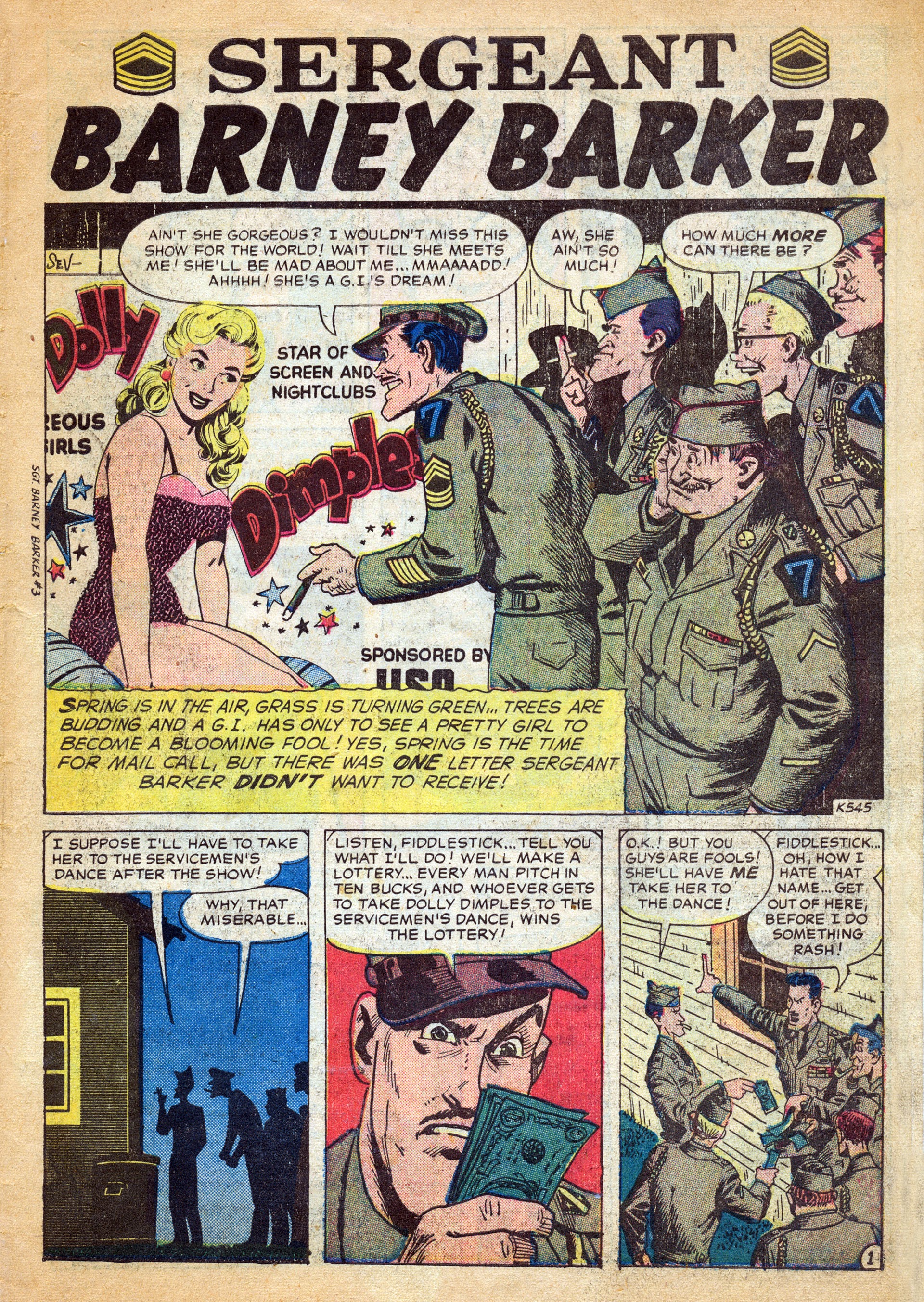 Read online Sergeant Barney Barker comic -  Issue #3 - 3