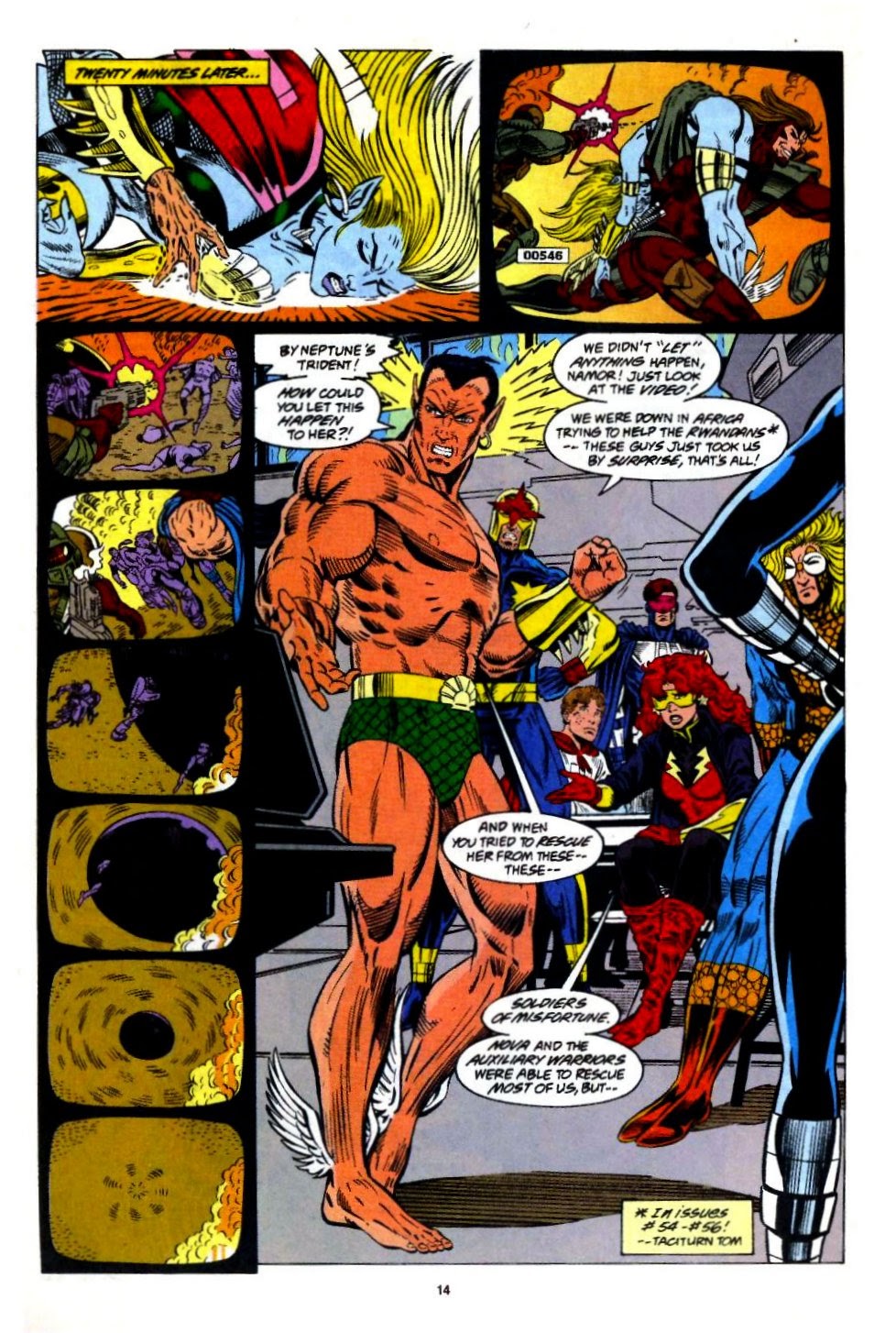 Read online The New Warriors comic -  Issue #57 - 12