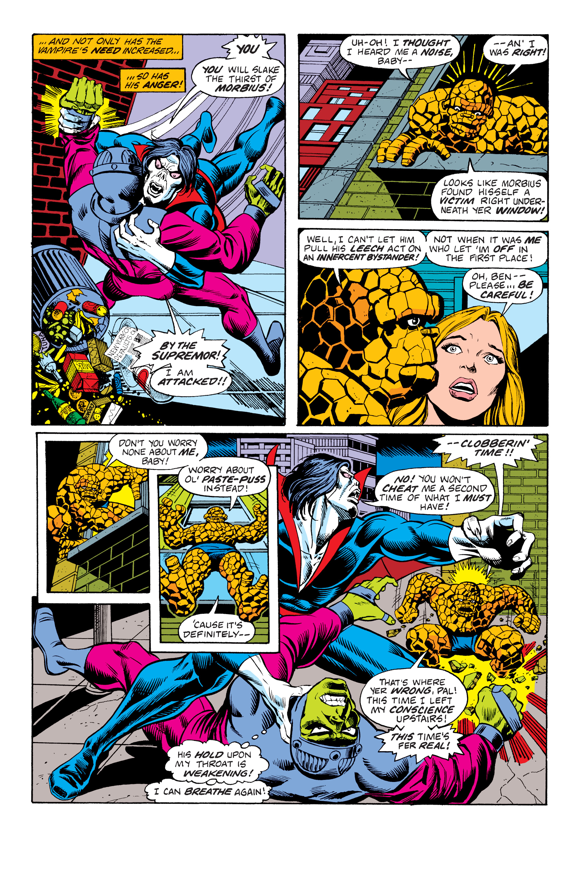 Read online Morbius Epic Collection comic -  Issue # The End of A Living Vampire (Part 3) - 26