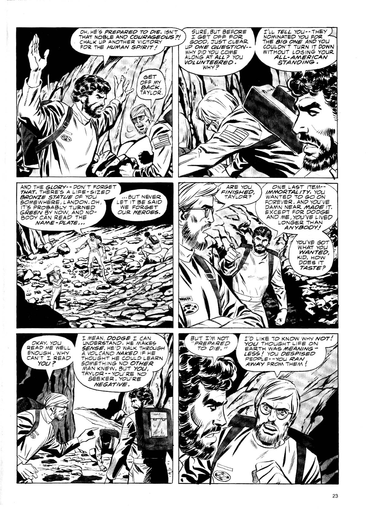 Read online Planet of the Apes (1974) comic -  Issue #1 - 23