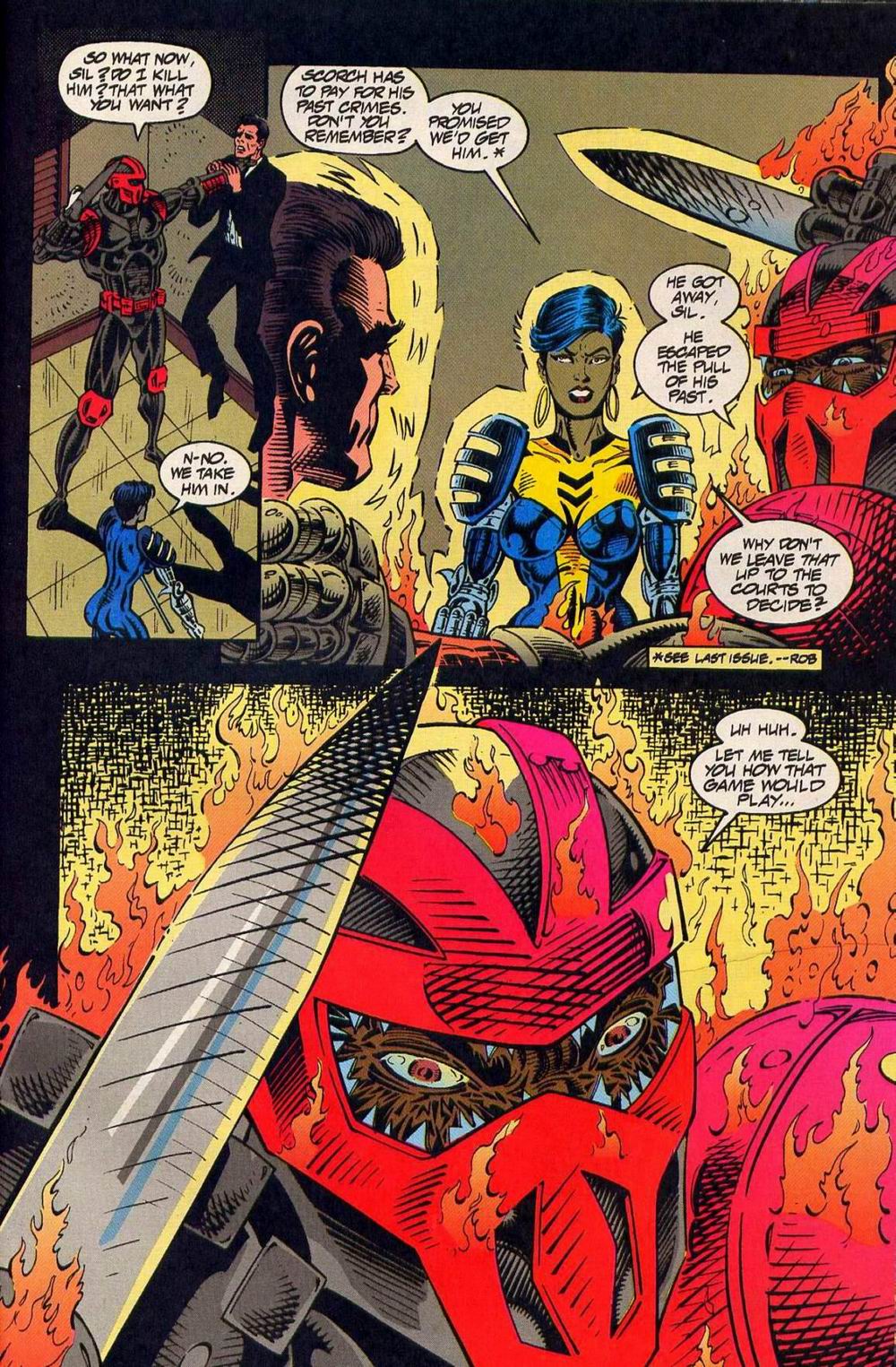 Read online Night Thrasher comic -  Issue #14 - 21