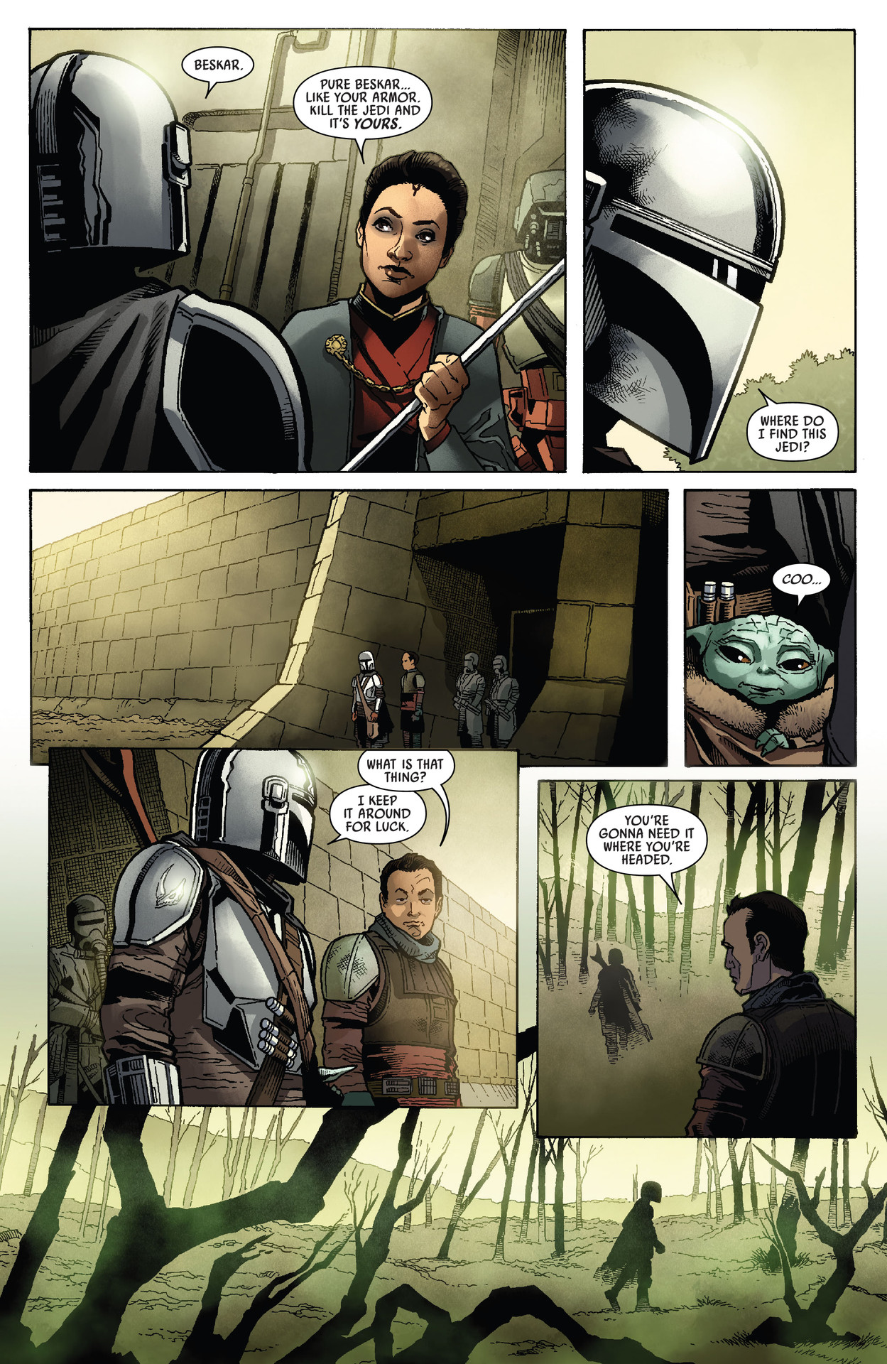 Read online Star Wars: The Mandalorian Season 2 comic -  Issue #5 - 14
