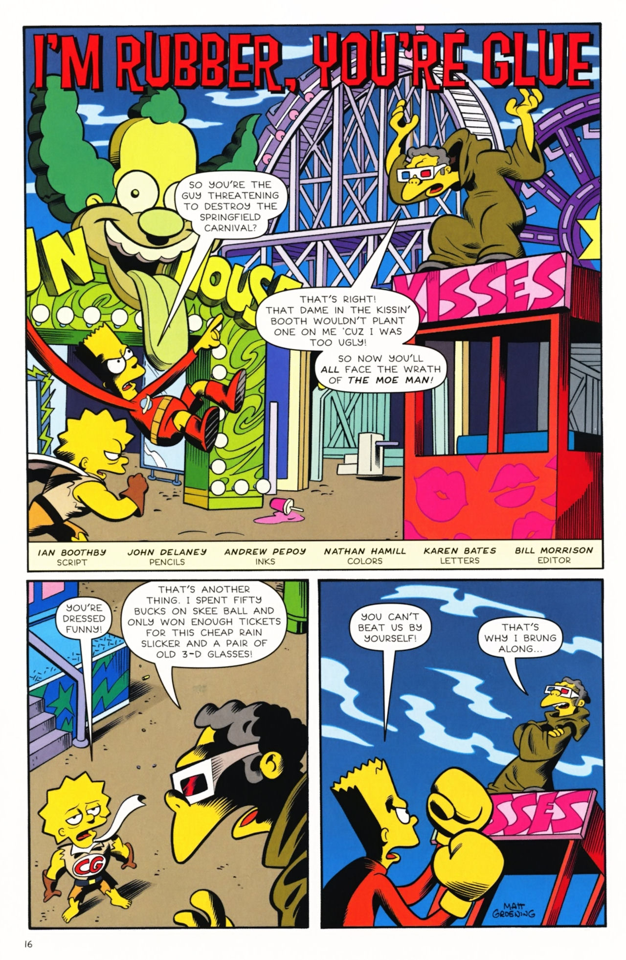 Read online Bongo Comics Presents Simpsons Super Spectacular comic -  Issue #11 - 18