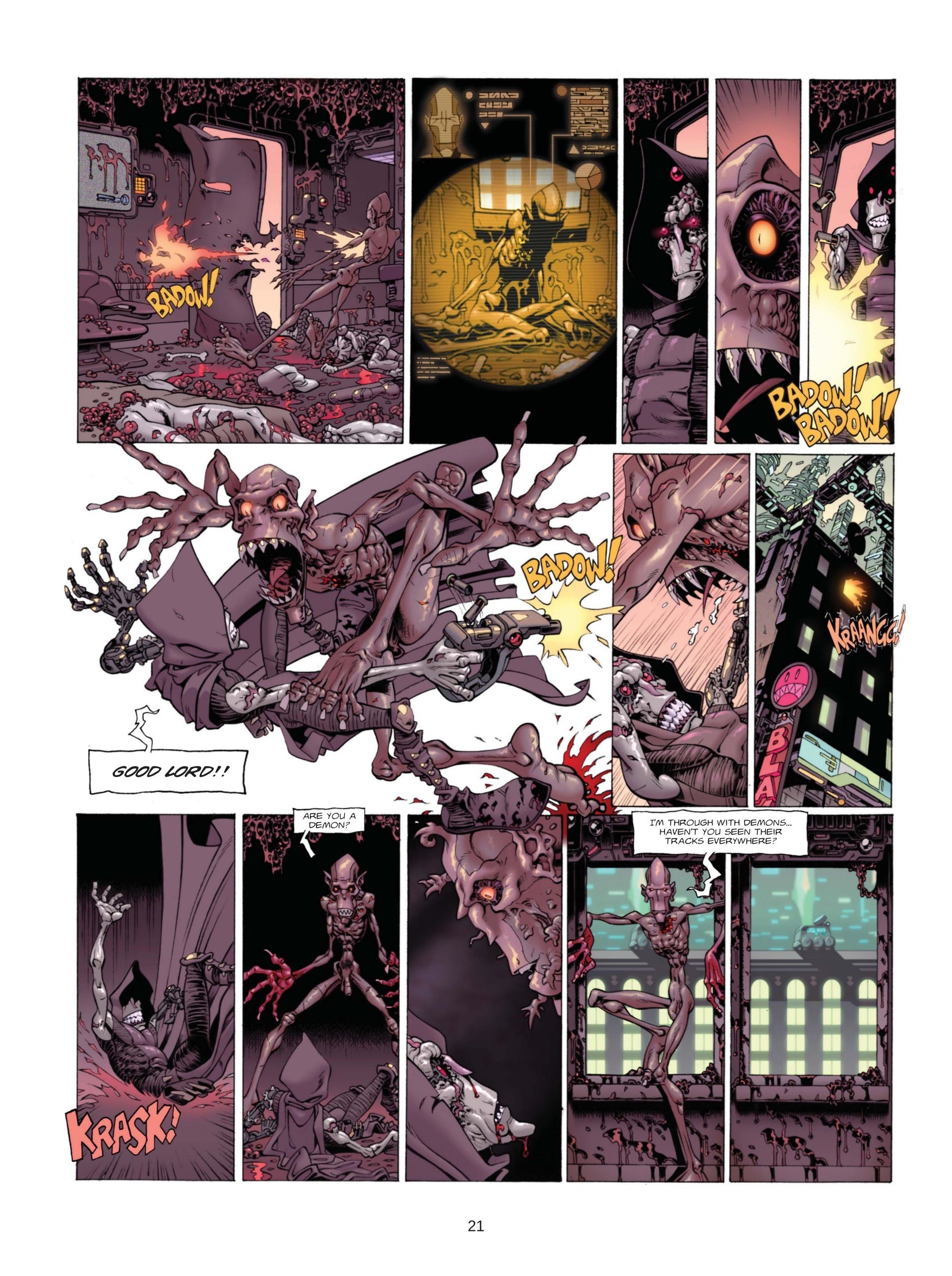 Read online Genetic Grunge comic -  Issue #2 - 23