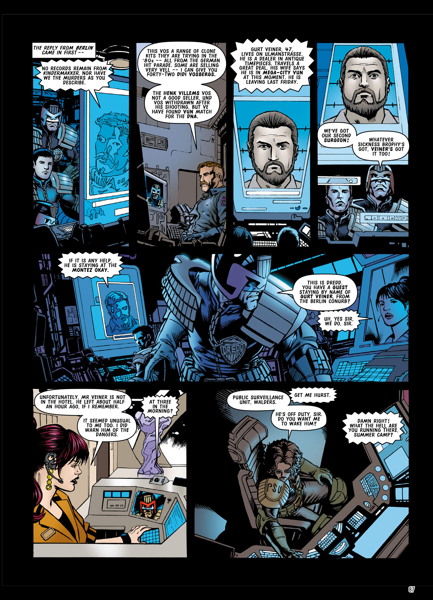 Read online Judge Dredd: The Complete Case Files comic -  Issue # TPB 42 (Part 1) - 89