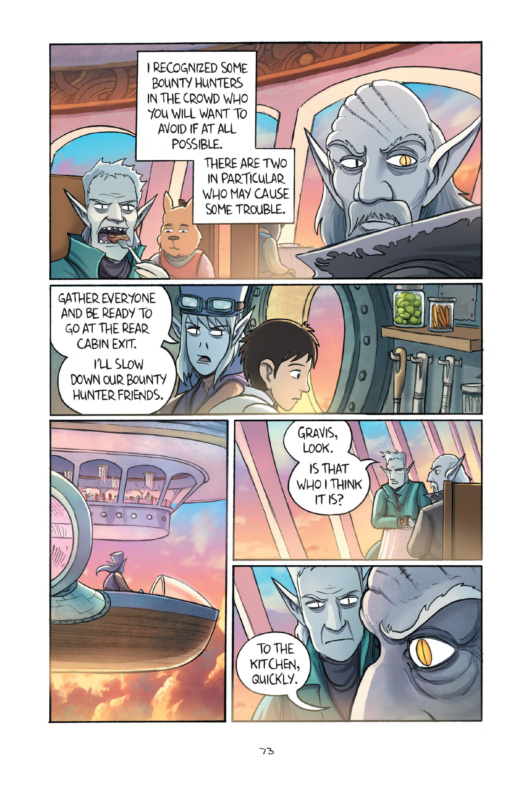 Read online Amulet comic -  Issue #7 - 74