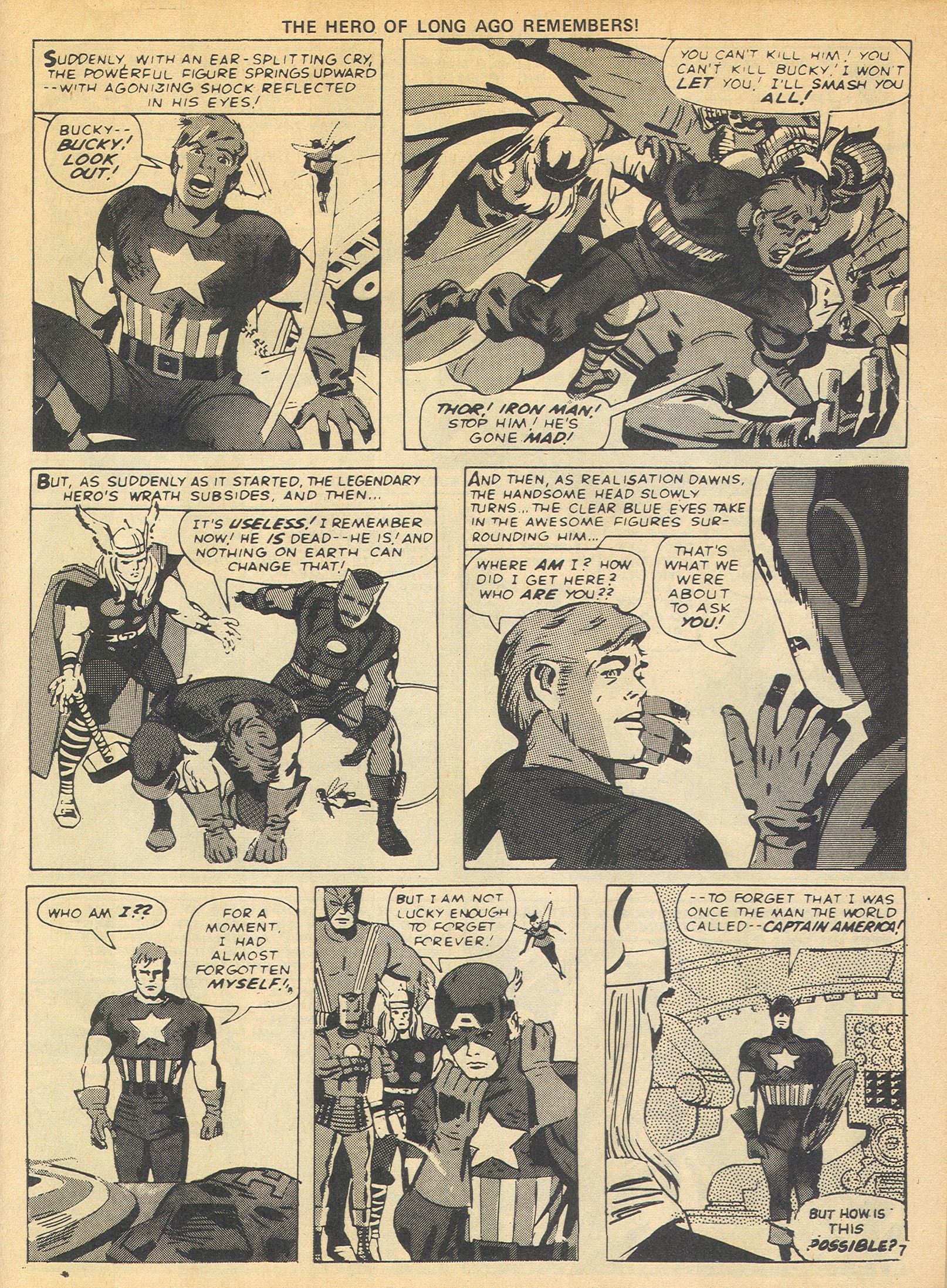 Read online The Avengers (1973) comic -  Issue #1 - 7