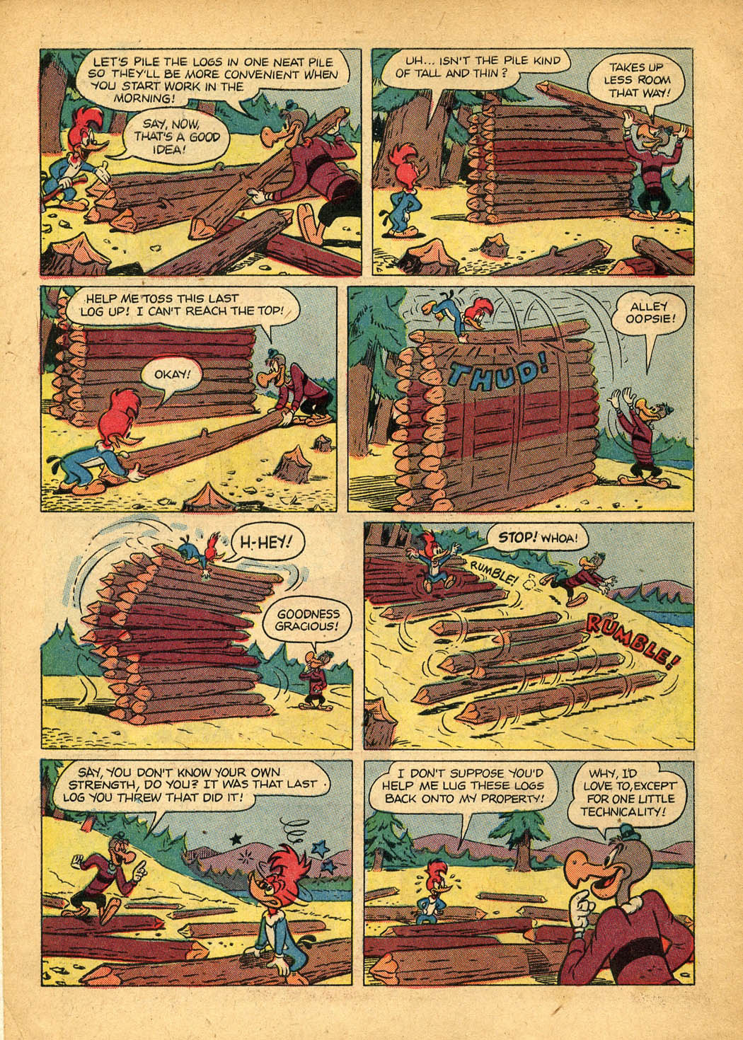 Read online Walter Lantz Woody Woodpecker (1952) comic -  Issue #39 - 6
