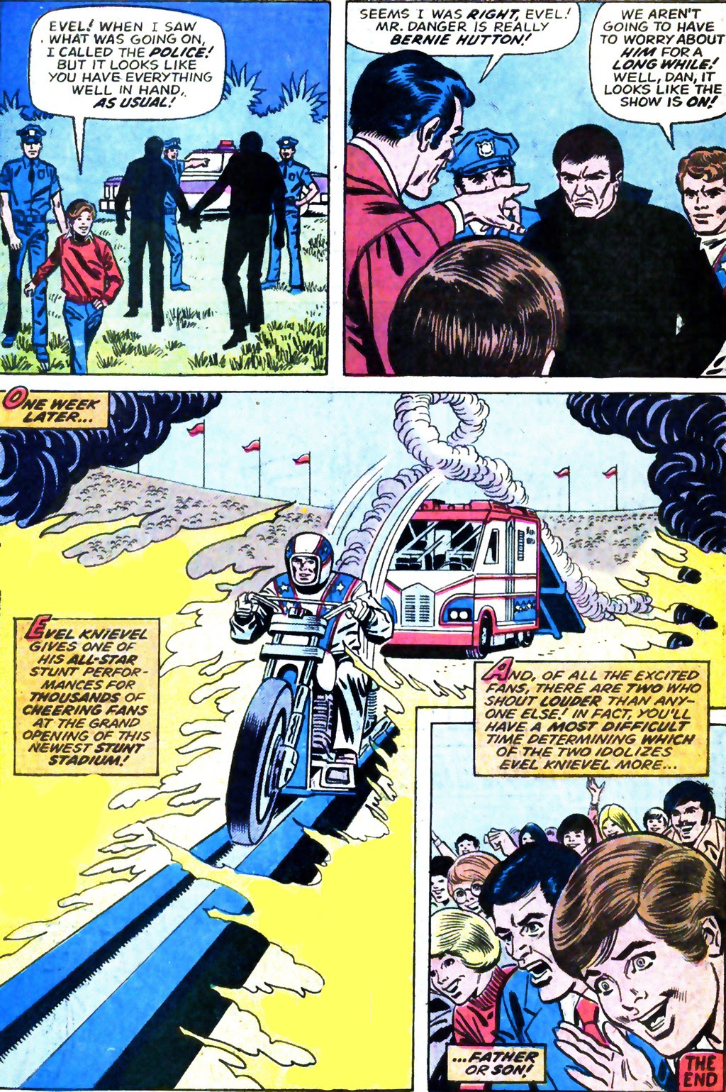 Read online Evel Knievel comic -  Issue # Full - 18