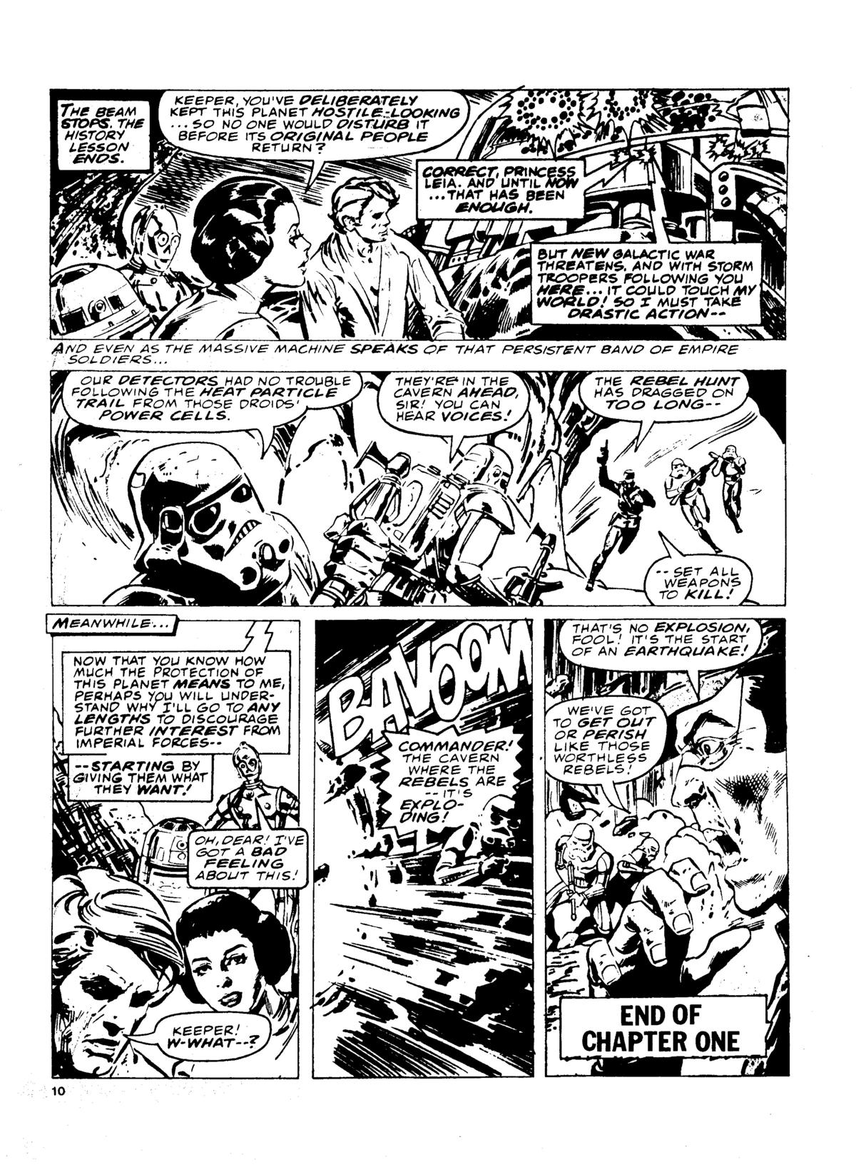 Read online Star Wars Weekly comic -  Issue #50 - 10