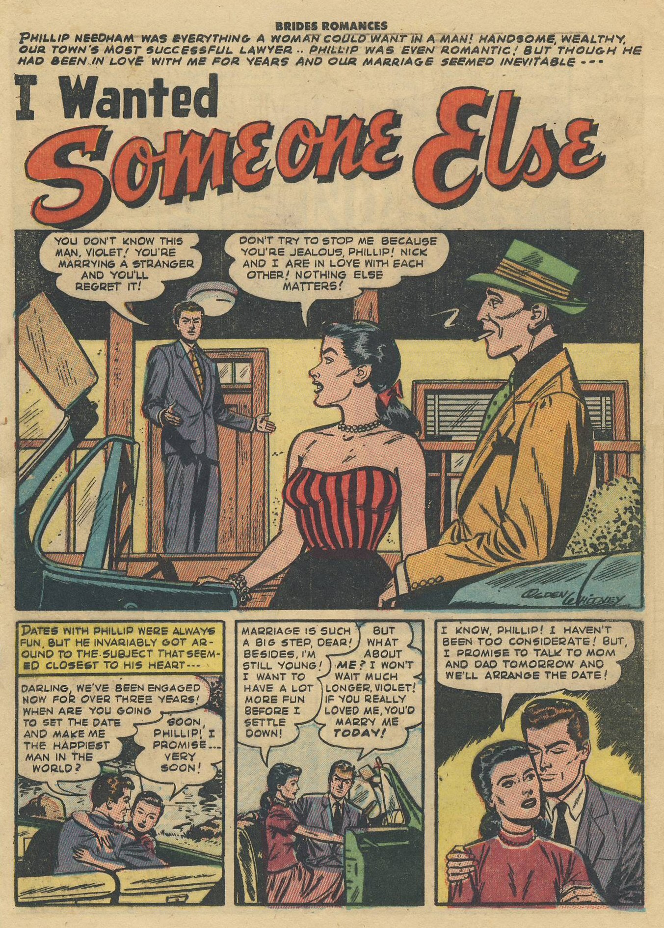 Read online Brides Romances comic -  Issue #3 - 12