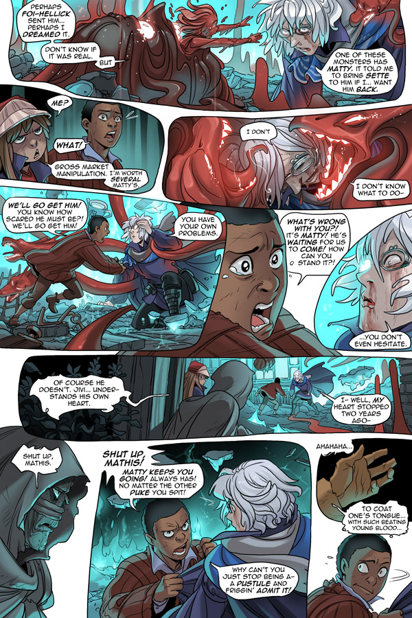 Read online Unsounded comic -  Issue #17 - 162