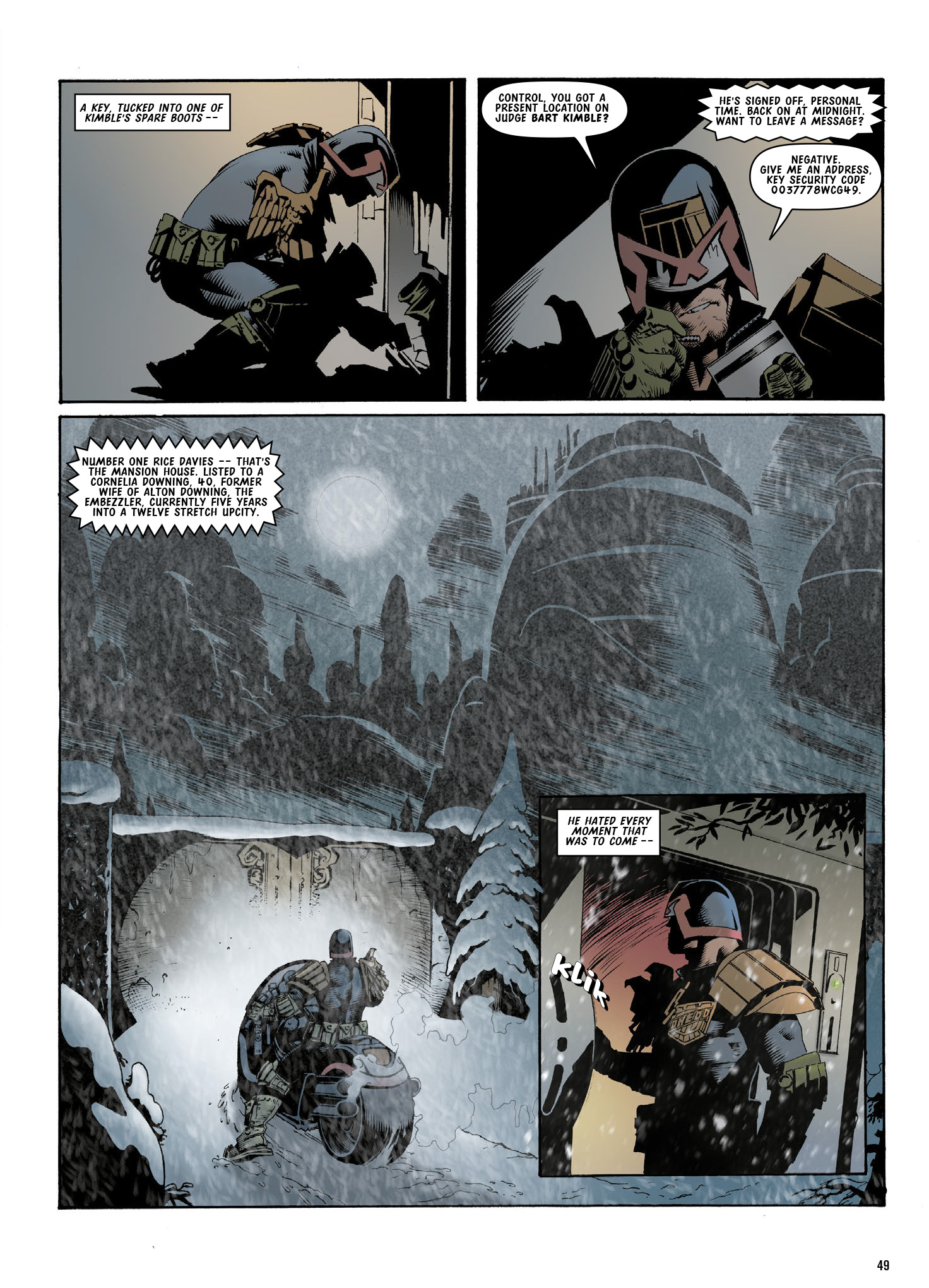 Read online Judge Dredd: The Complete Case Files comic -  Issue # TPB 42 (Part 1) - 51