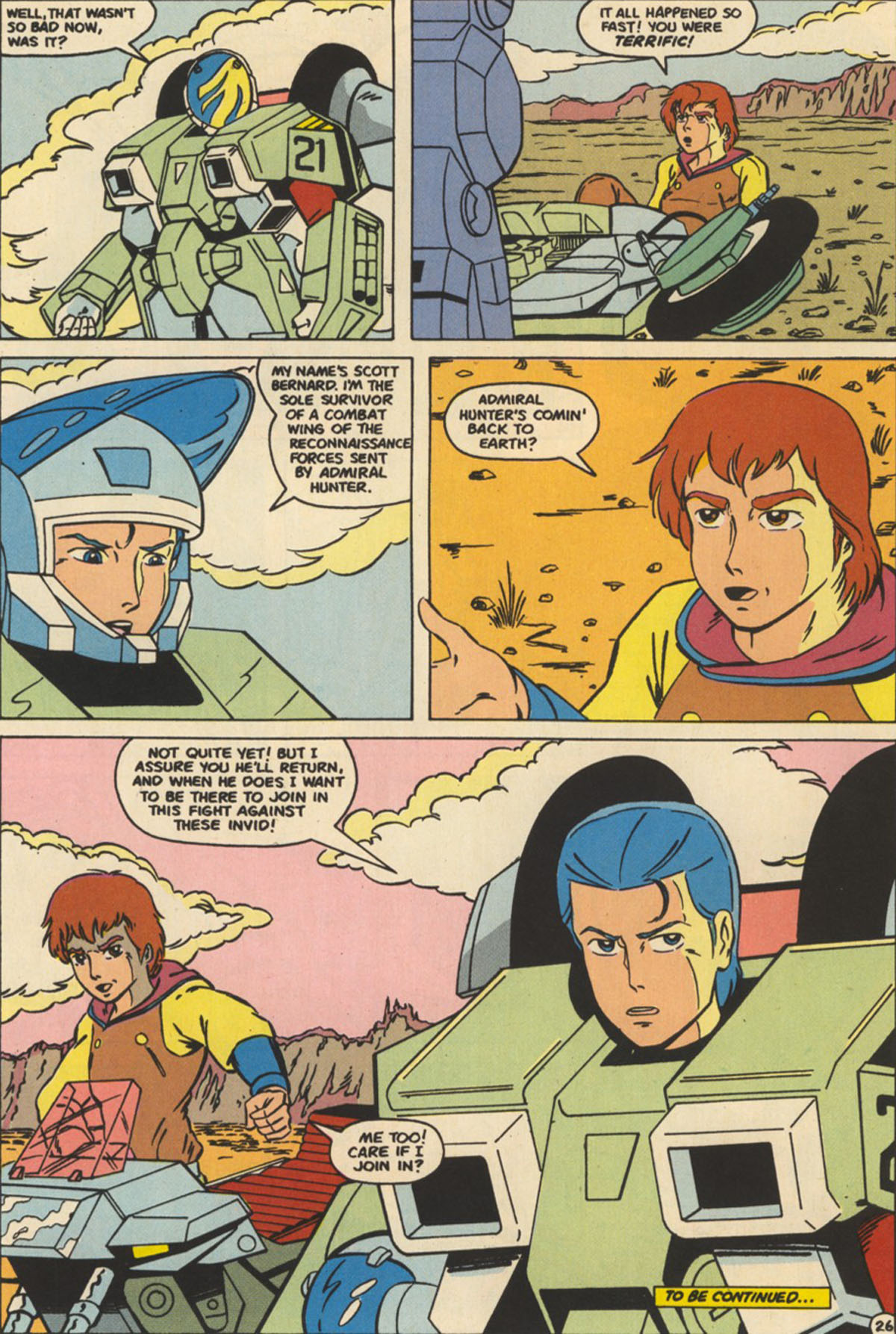 Read online Robotech The New Generation comic -  Issue #1 - 35