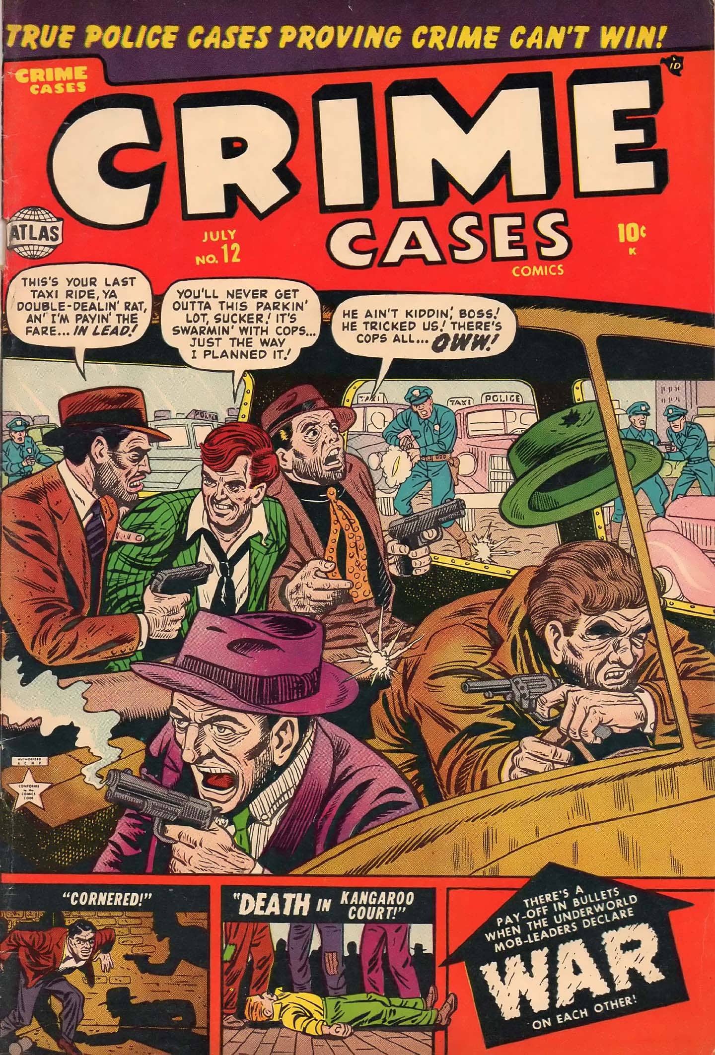 Read online Crime Cases Comics (1951) comic -  Issue #12 - 1