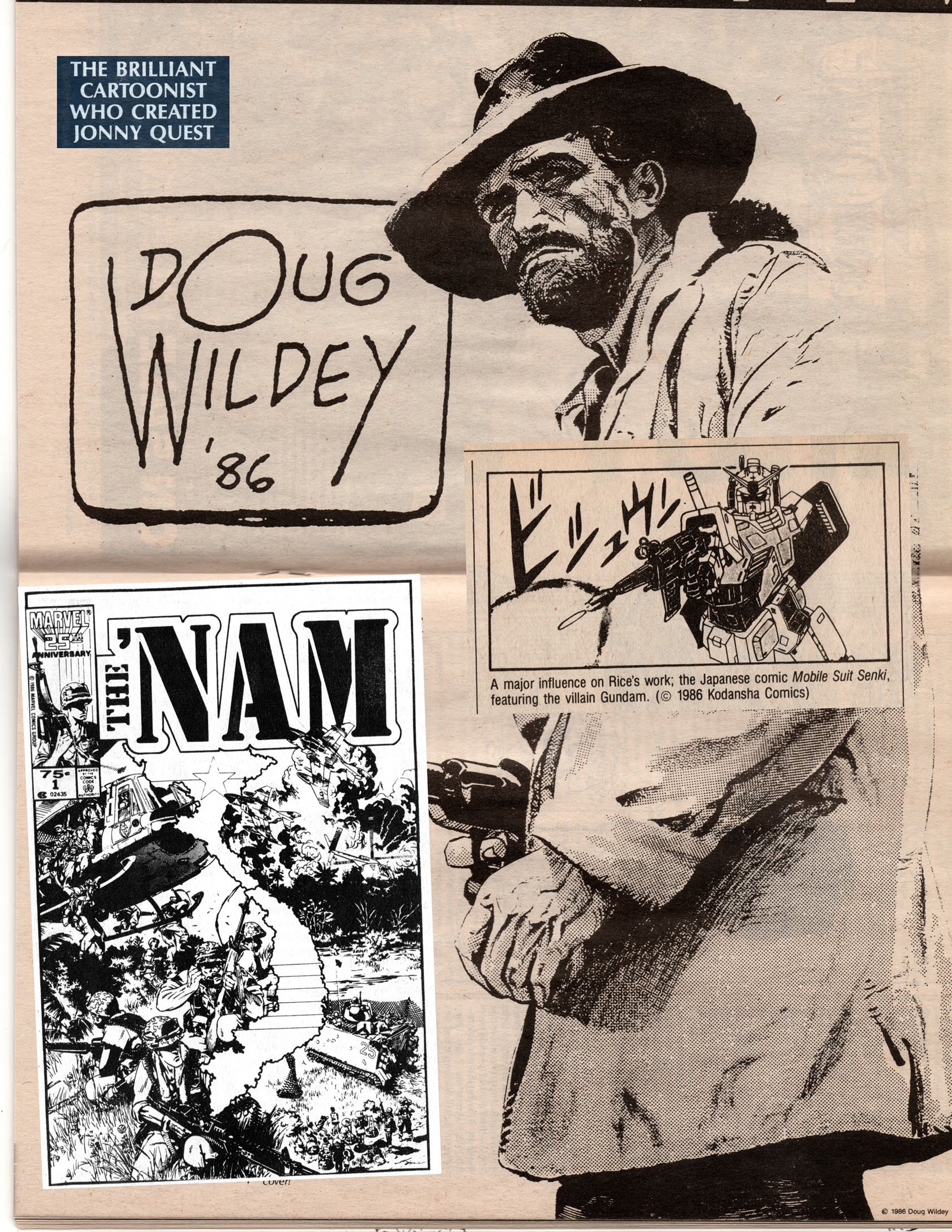 Read online 1986 zine comic -  Issue # TPB - 35