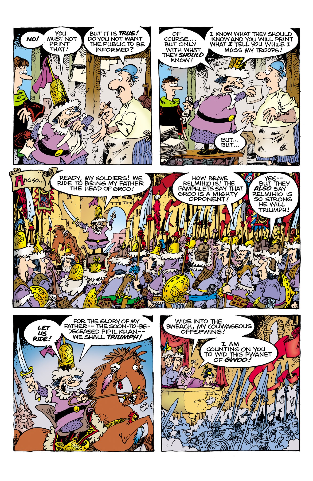 Read online Sergio Aragonés' Groo: Mightier Than the Sword comic -  Issue # _TPB - 74