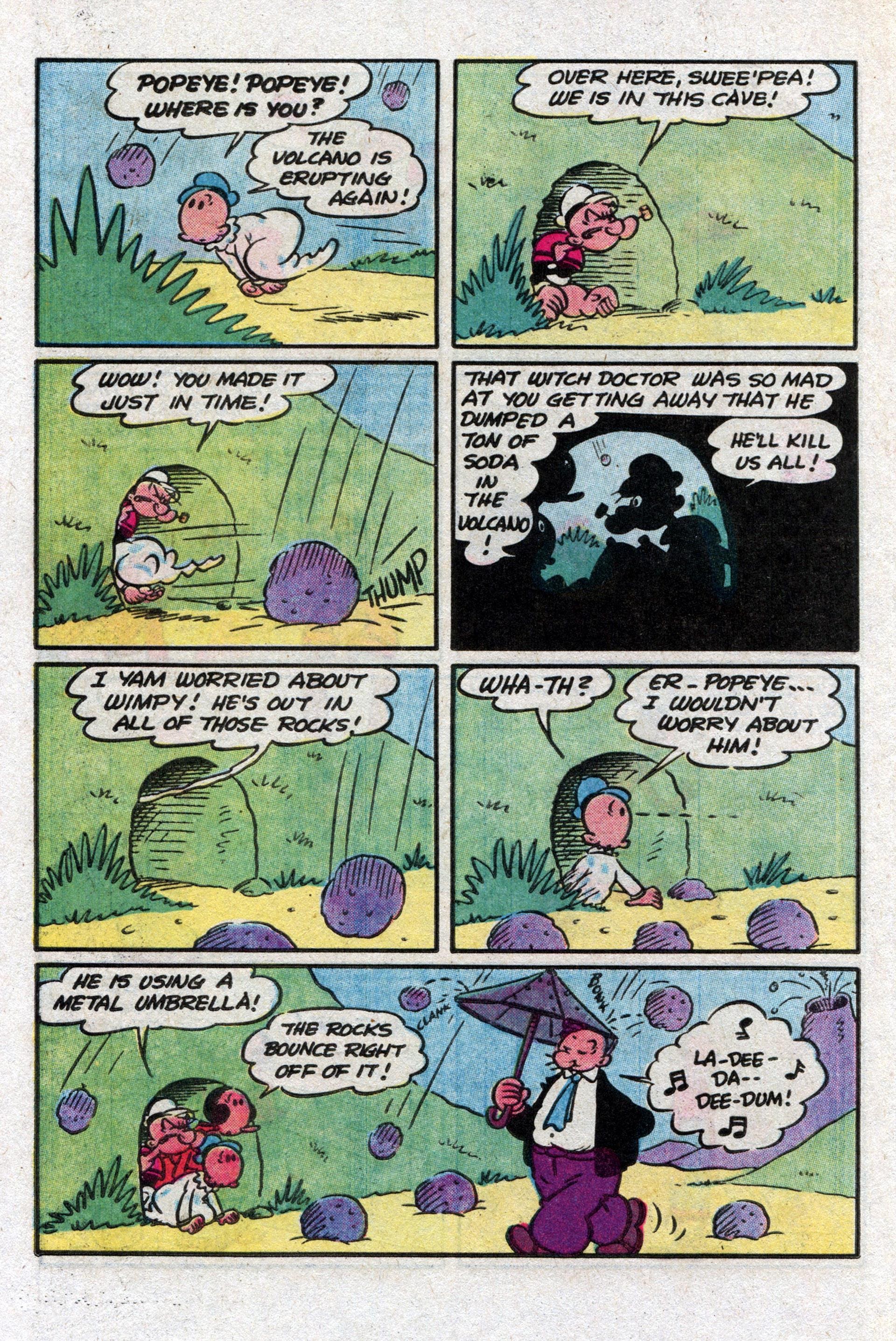Read online Popeye (1948) comic -  Issue #170 - 20
