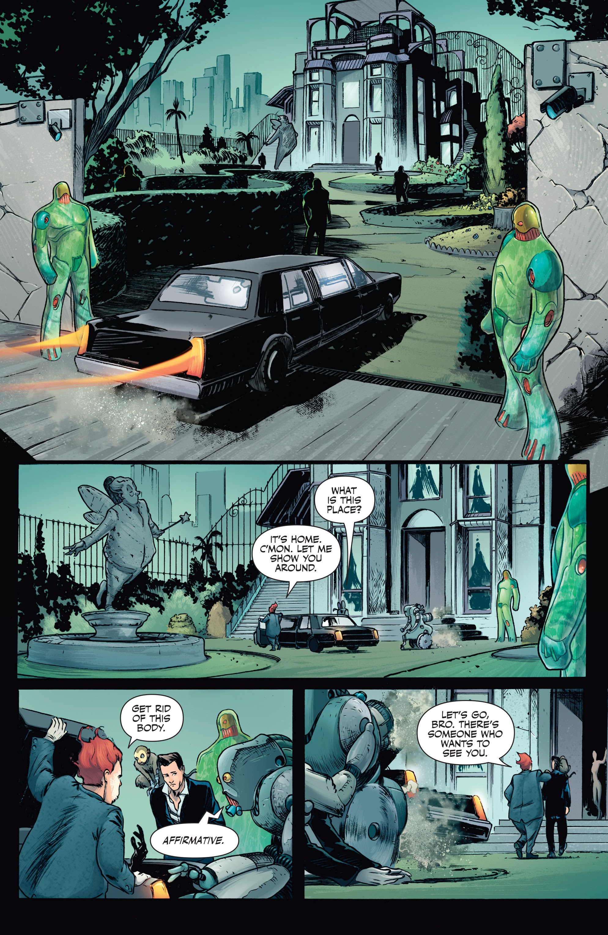 Read online Robot Clown Mob comic -  Issue # TPB - 33