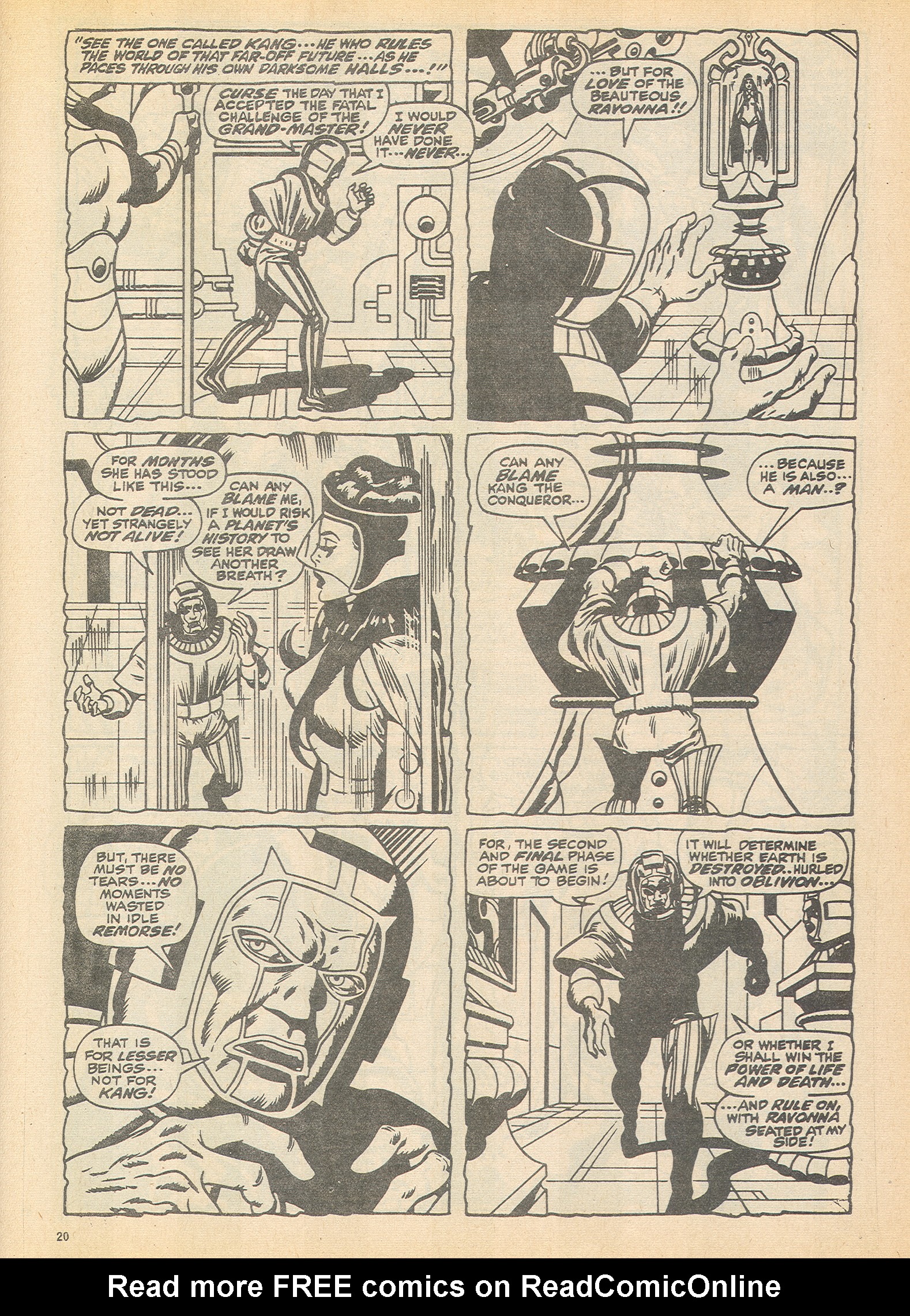 Read online The Avengers (1973) comic -  Issue #108 - 20