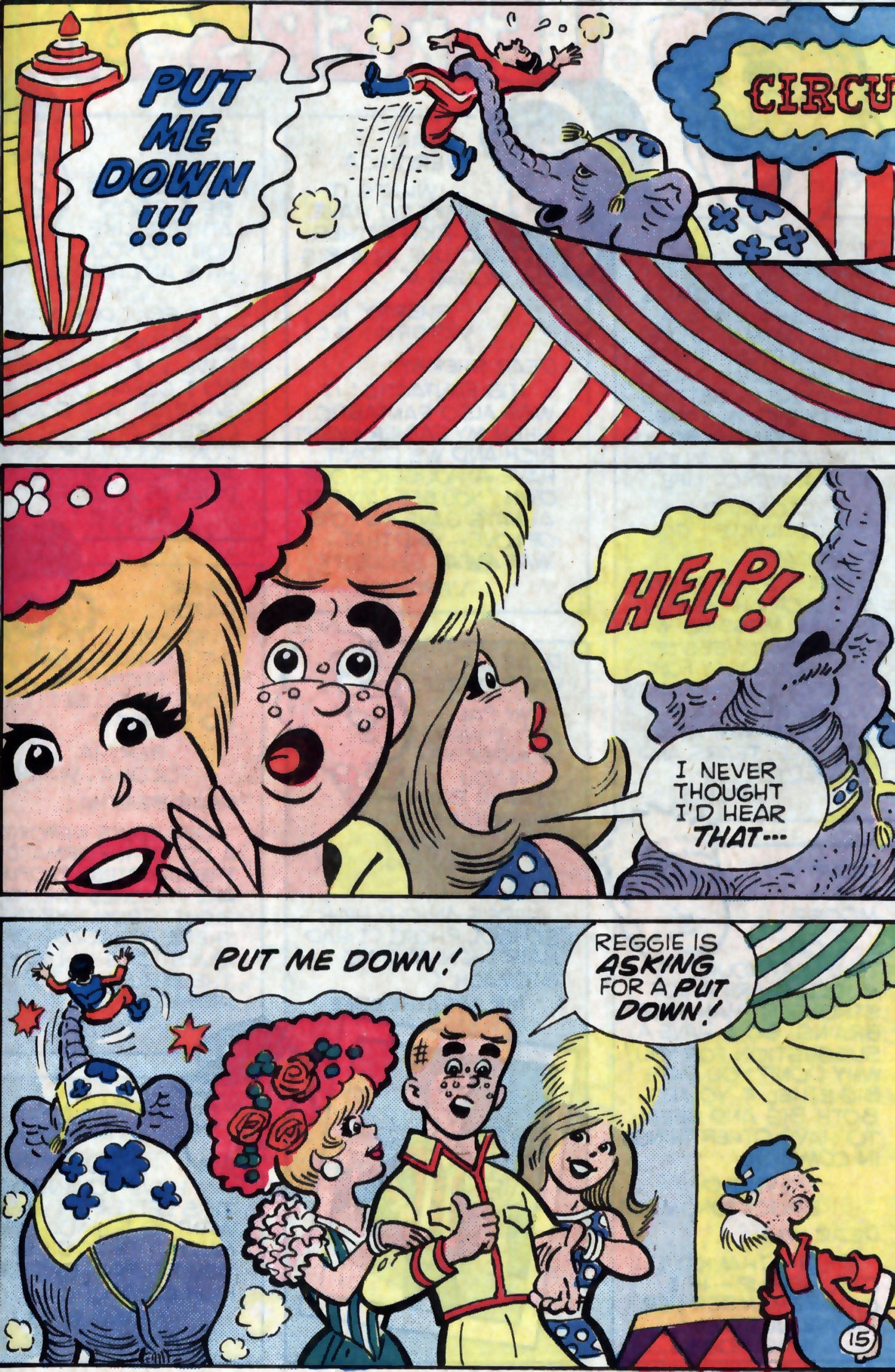 Read online Archie's Circus comic -  Issue # Full - 16