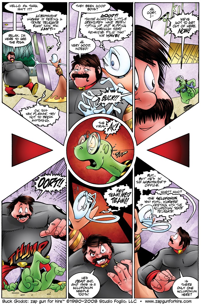 Read online Buck Godot - Zap Gun For Hire comic -  Issue #6 - 29