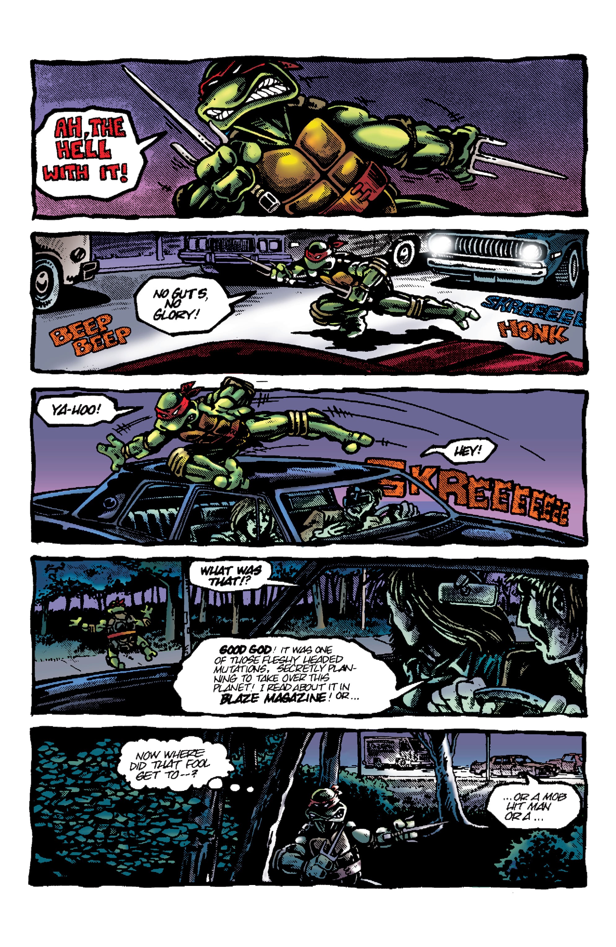 Read online Teenage Mutant Ninja Turtles: Best Of comic -  Issue # Raphael - 21