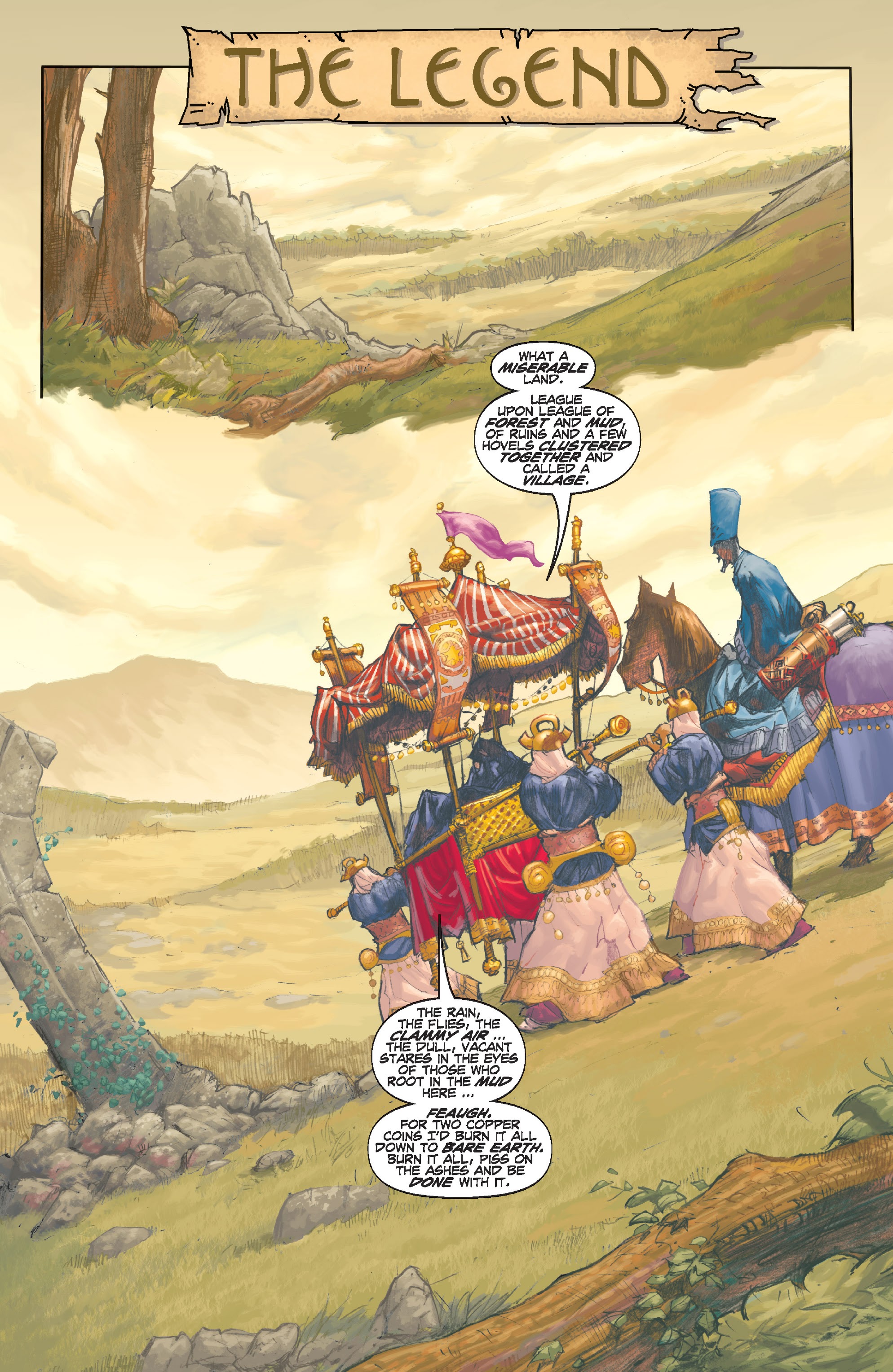 Read online Conan Chronicles Epic Collection comic -  Issue # TPB Out of the Darksome Hills (Part 1) - 6