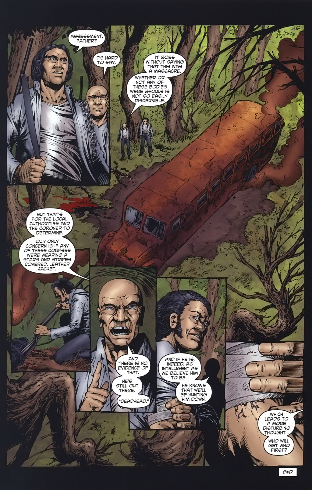 Read online Escape of the Living Dead: Airborne comic -  Issue #3 - 24