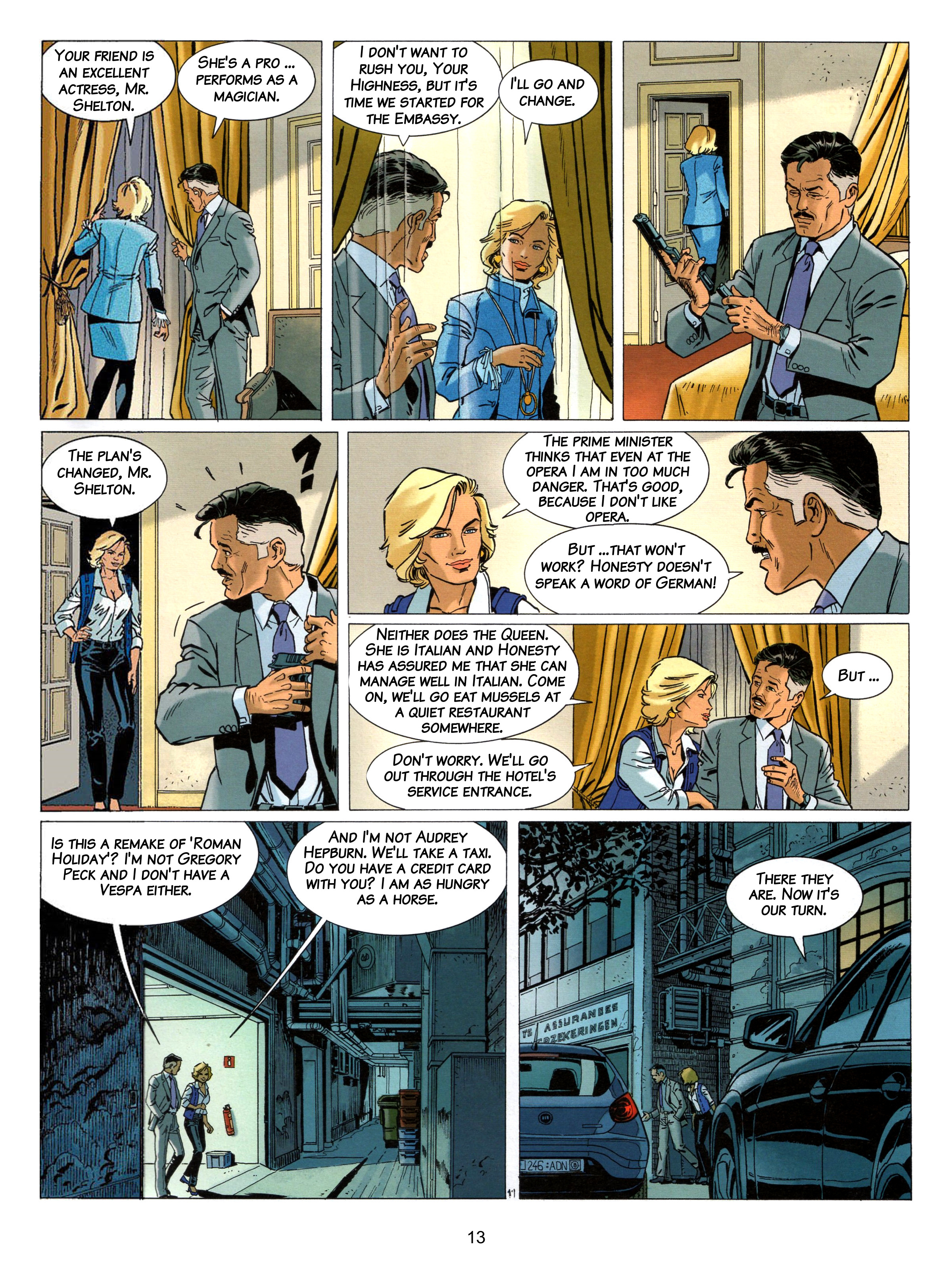 Read online Wayne Shelton comic -  Issue #9 - 13