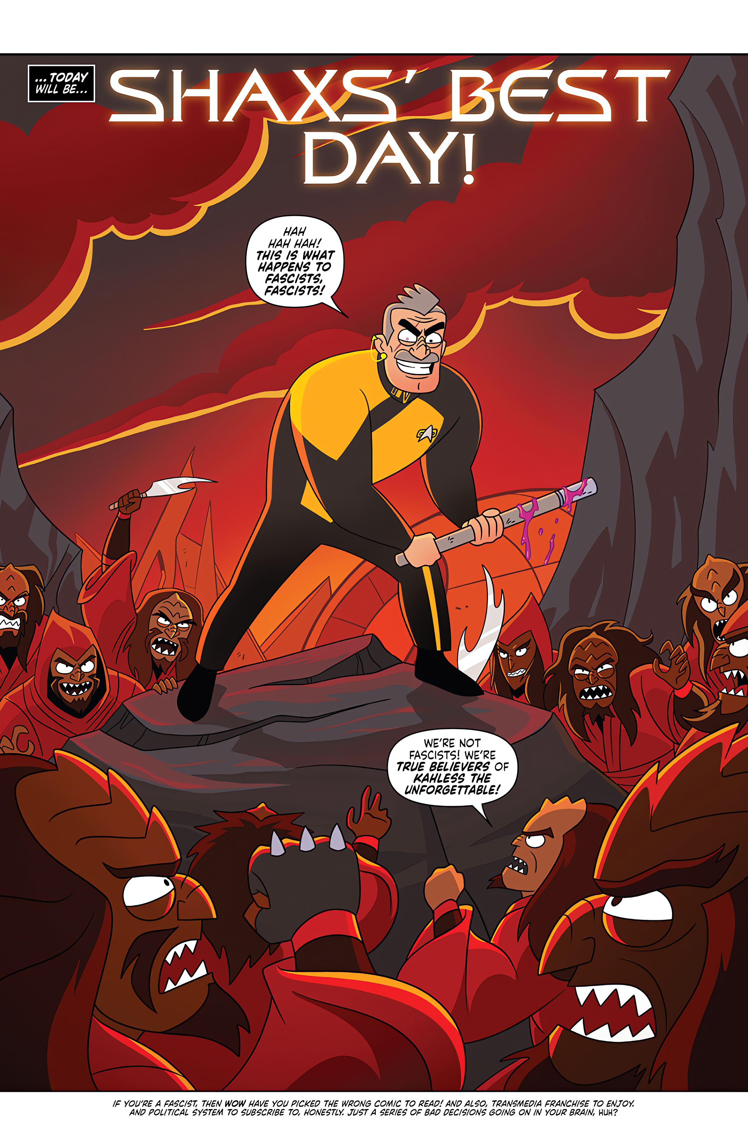 Read online Star Trek: Day of Blood – Shax’s Best Day comic -  Issue # Full - 4