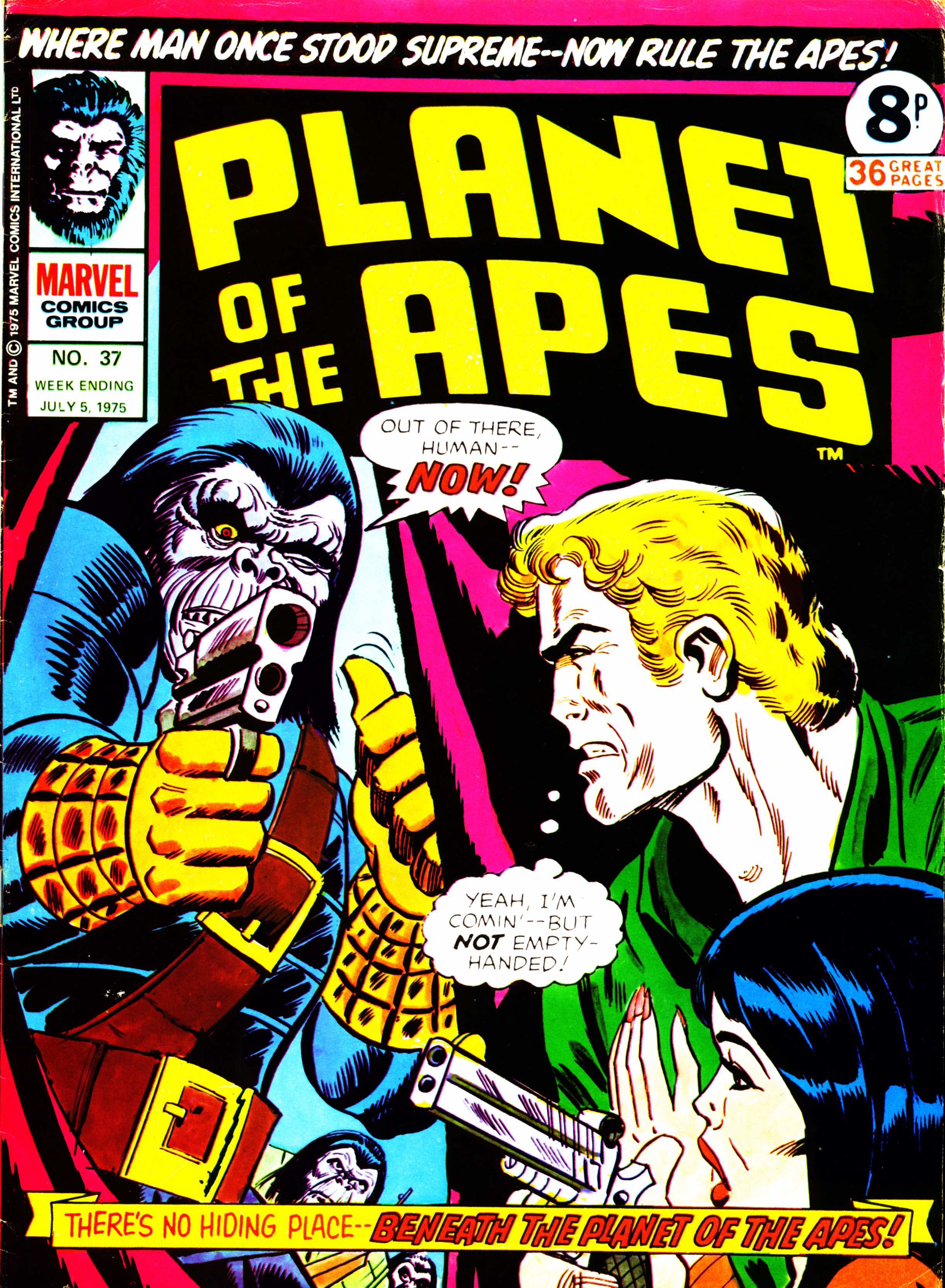 Read online Planet of the Apes (1974) comic -  Issue #37 - 1