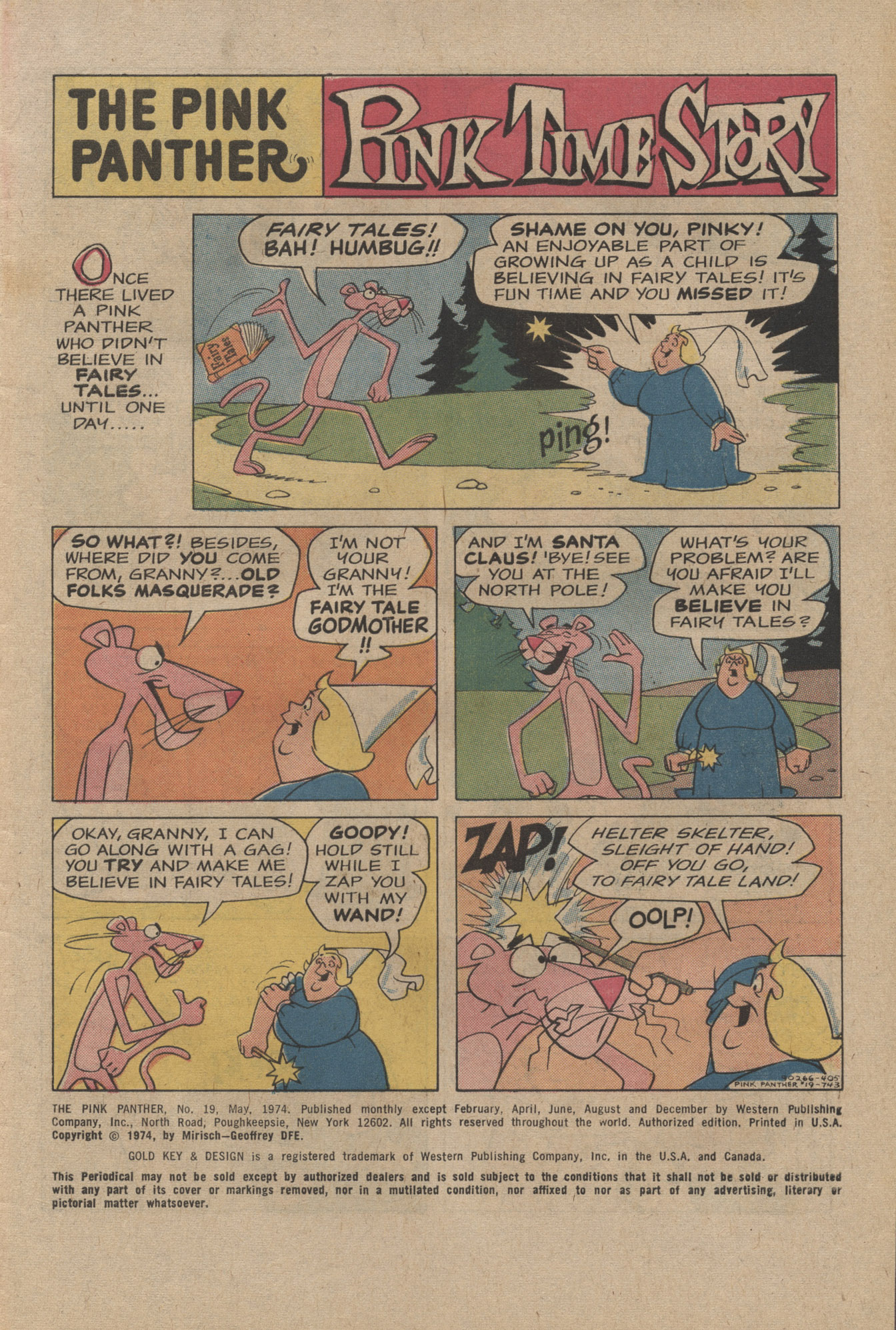 Read online The Pink Panther (1971) comic -  Issue #19 - 3