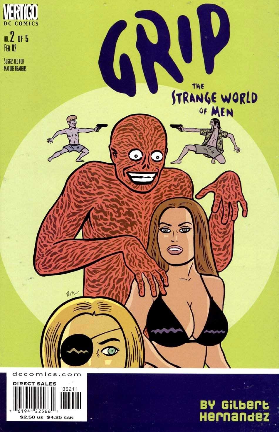 Read online Grip: The Strange World of Men comic -  Issue #2 - 1