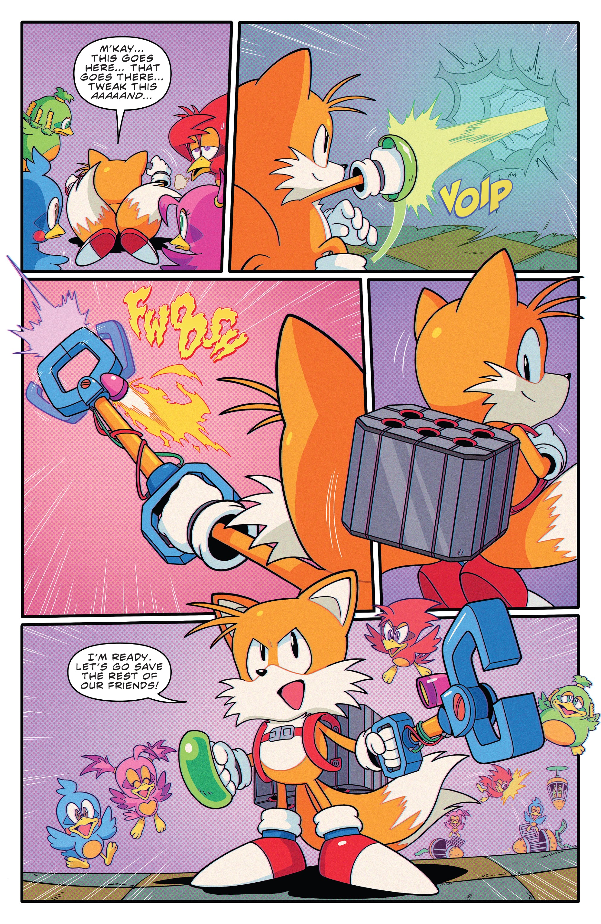 Read online Sonic The Hedgehog: Tails' 30th Anniversary Special comic -  Issue # Full - 25