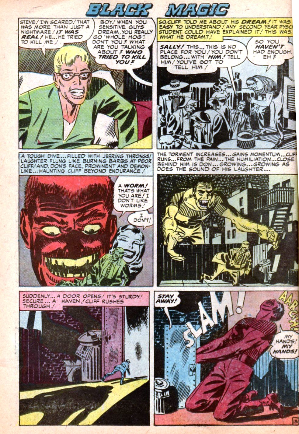 Read online Black Magic (1950) comic -  Issue #5 - 22