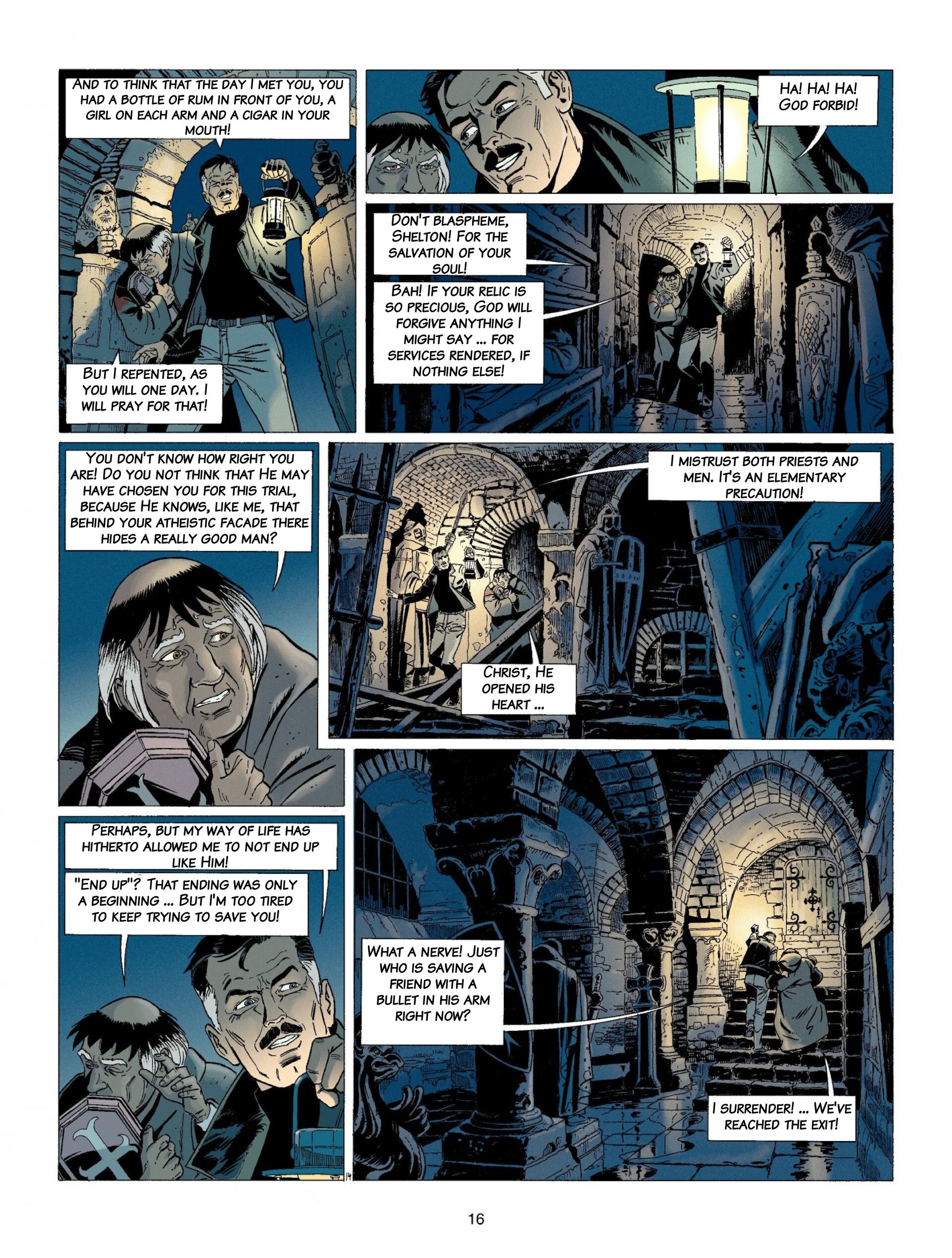 Read online Wayne Shelton comic -  Issue #7 - 16