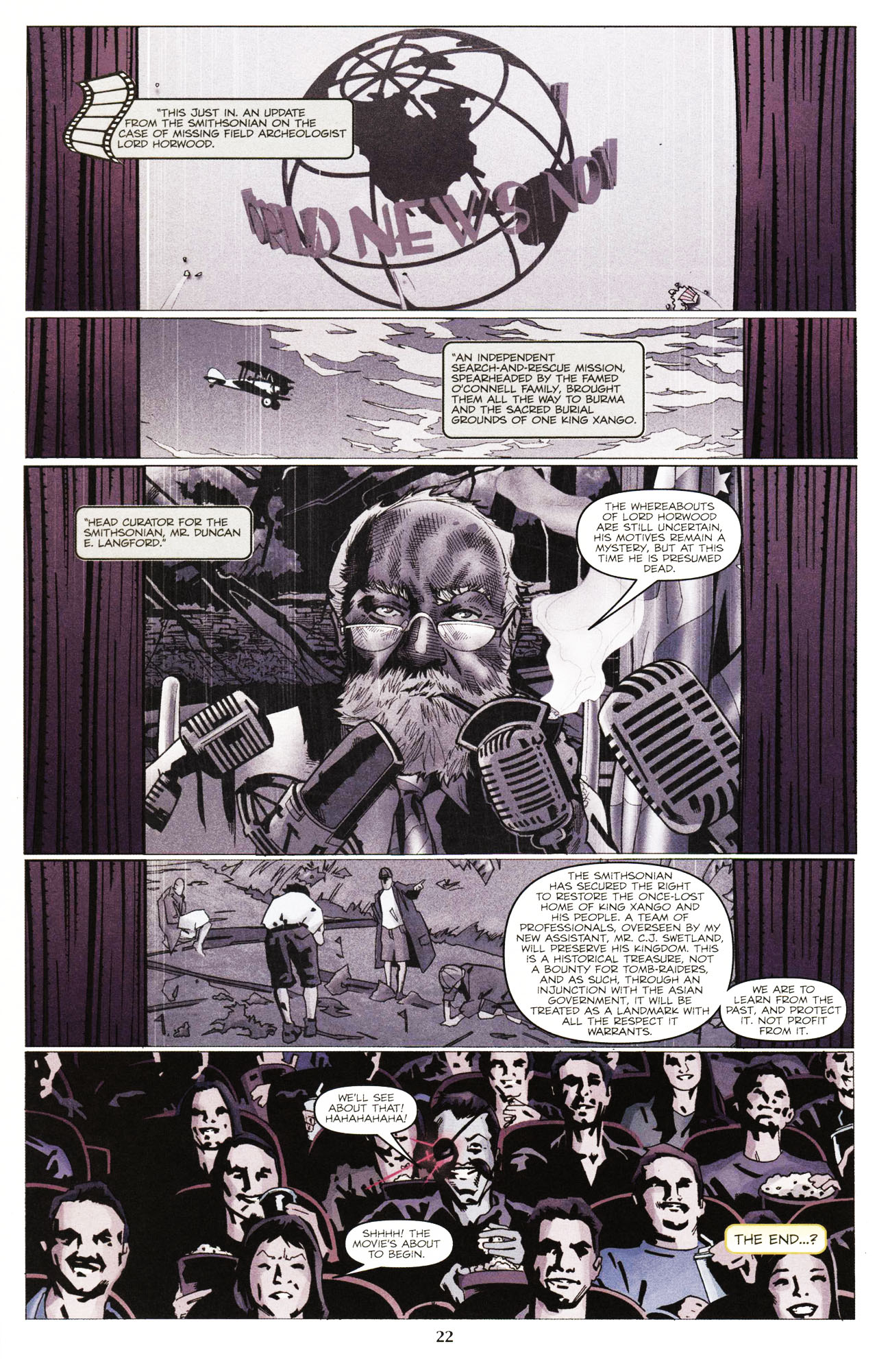Read online The Mummy: The Rise and Fall of Xango's Ax comic -  Issue #4 - 23