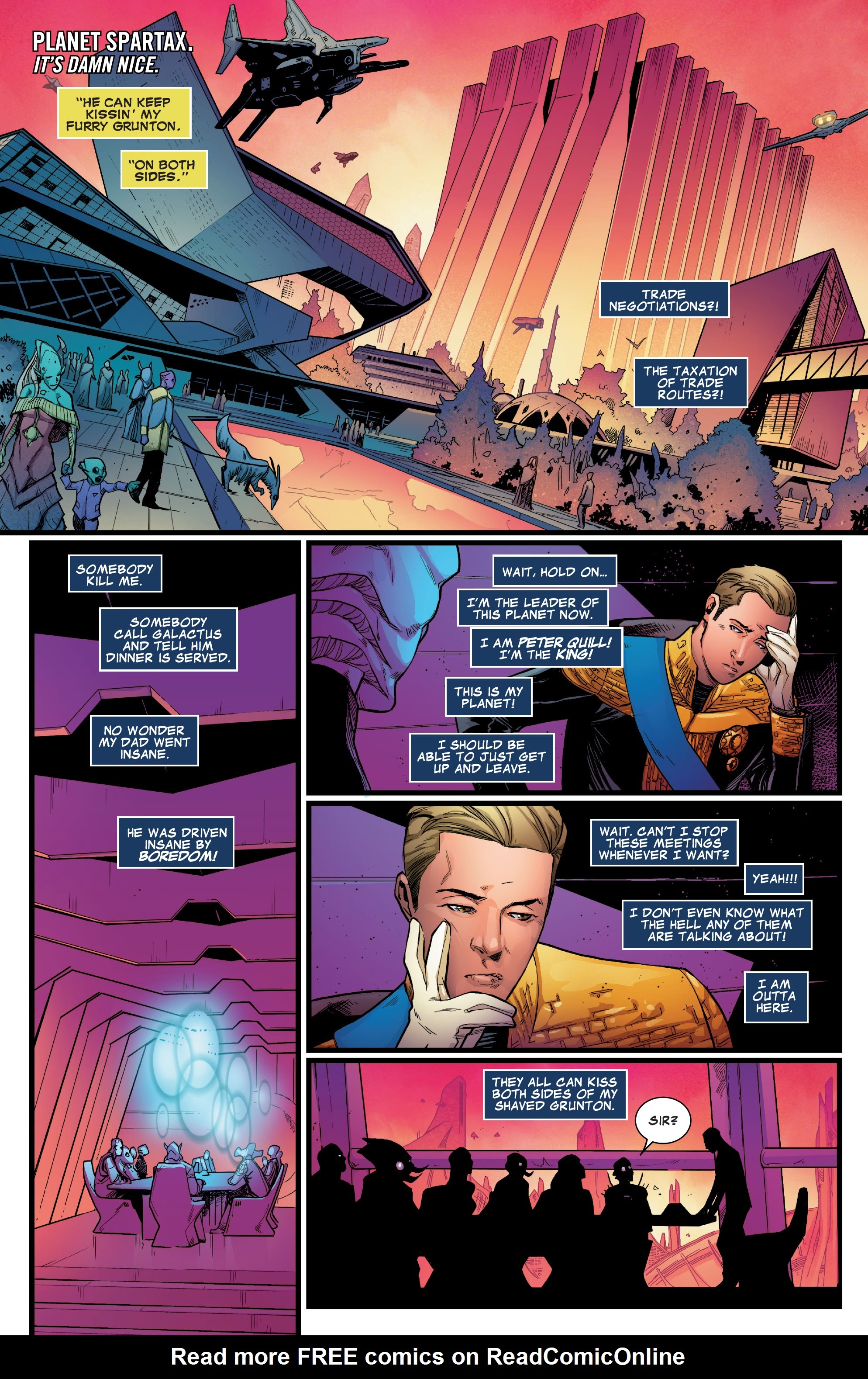 Read online Guardians Of The Galaxy by Brian Michael Bendis comic -  Issue # TPB 4 (Part 1) - 12