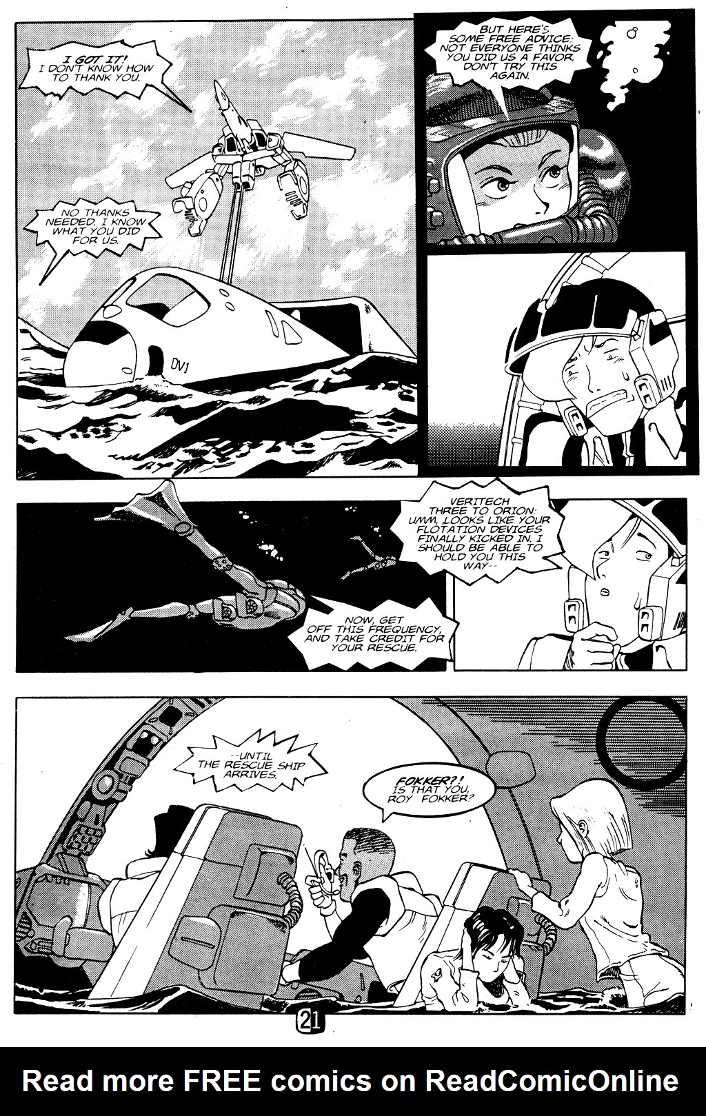 Read online Robotech: Return to Macross comic -  Issue #28 - 22