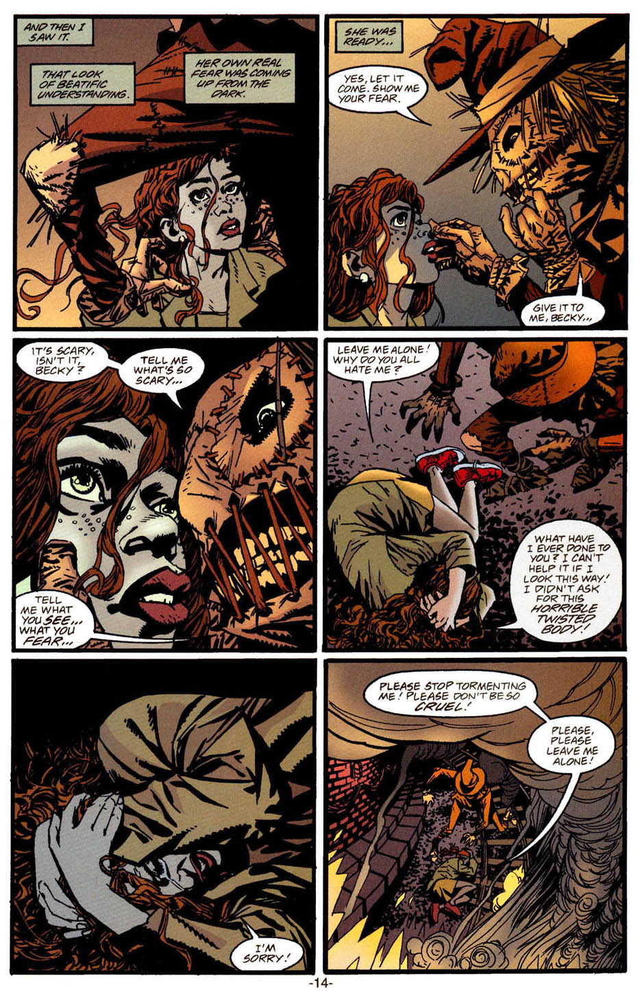 Read online Scarecrow (Villains) comic -  Issue # Full - 15