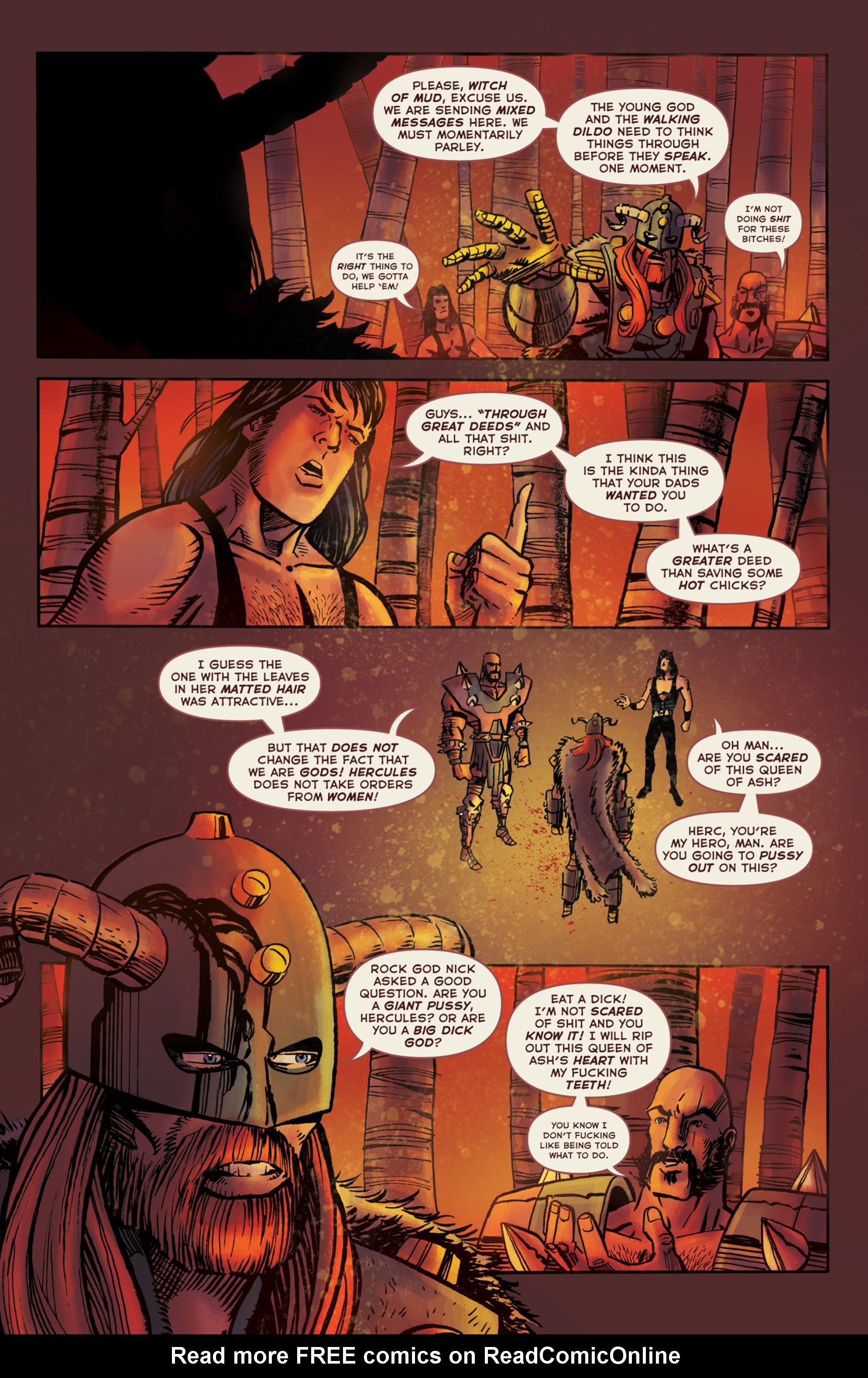 Read online Gods of Brutality comic -  Issue # TPB - 52